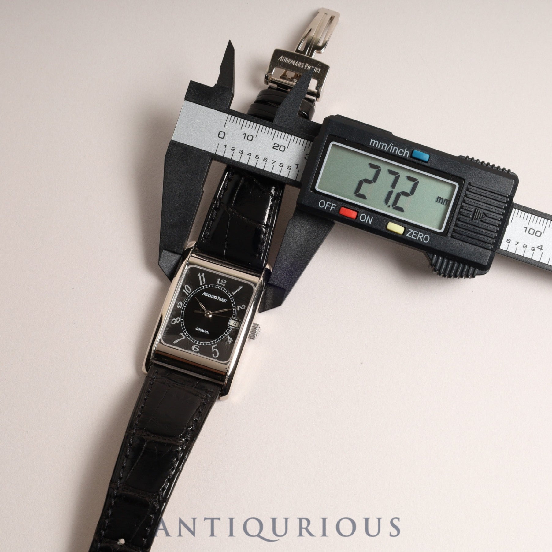 Audemars Piguet Edward Piguet 15015BC.OO.D001CR.01 Automatic Cal.2140 750 Leather Black Arabic Dial 1994-2000