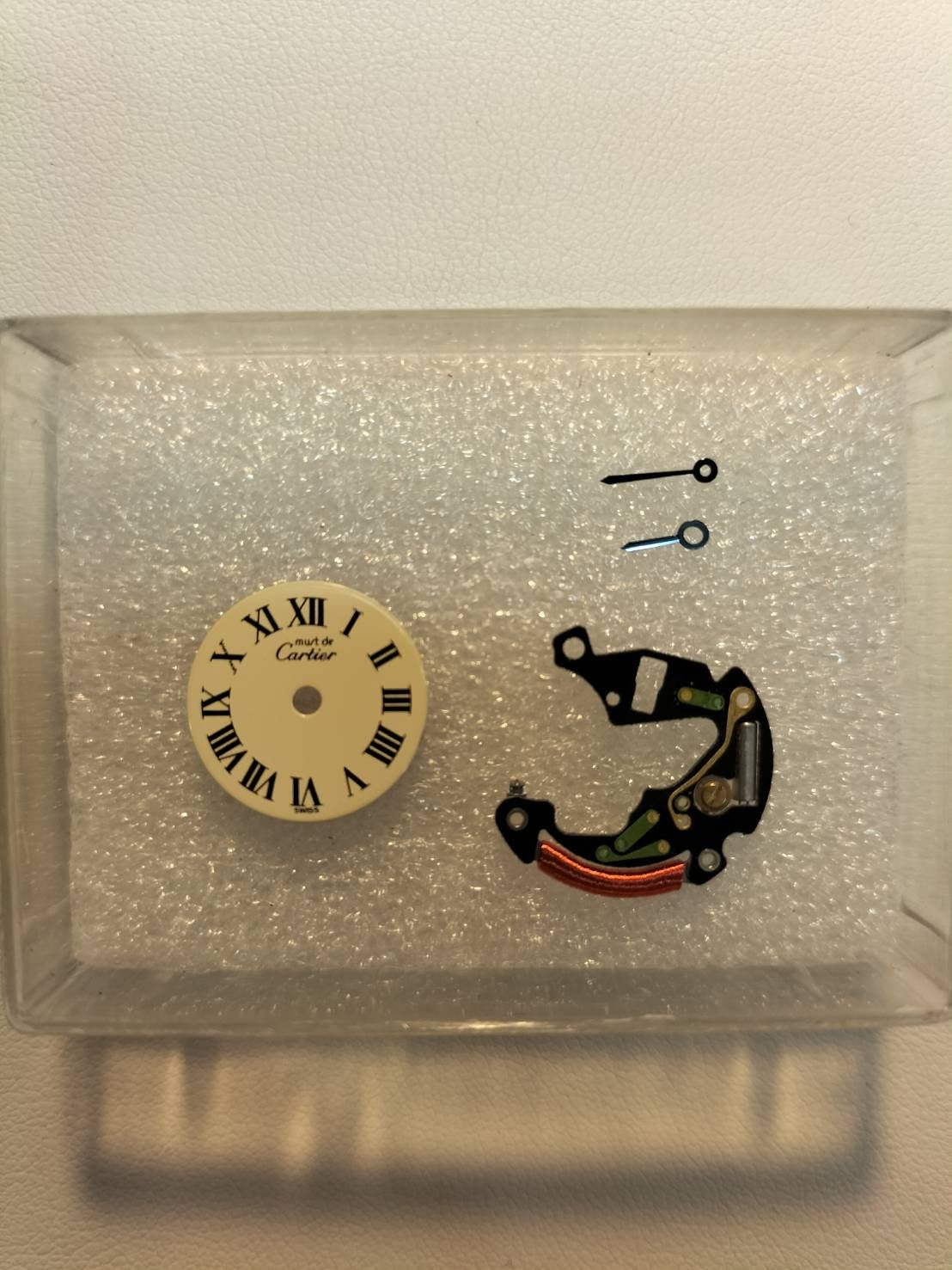 カルティエ マストコリゼ 590002 クォーツ Cal.90 SV925 革 純正尾錠(GP) アイボリーローマン文字盤 オーバーホール済み