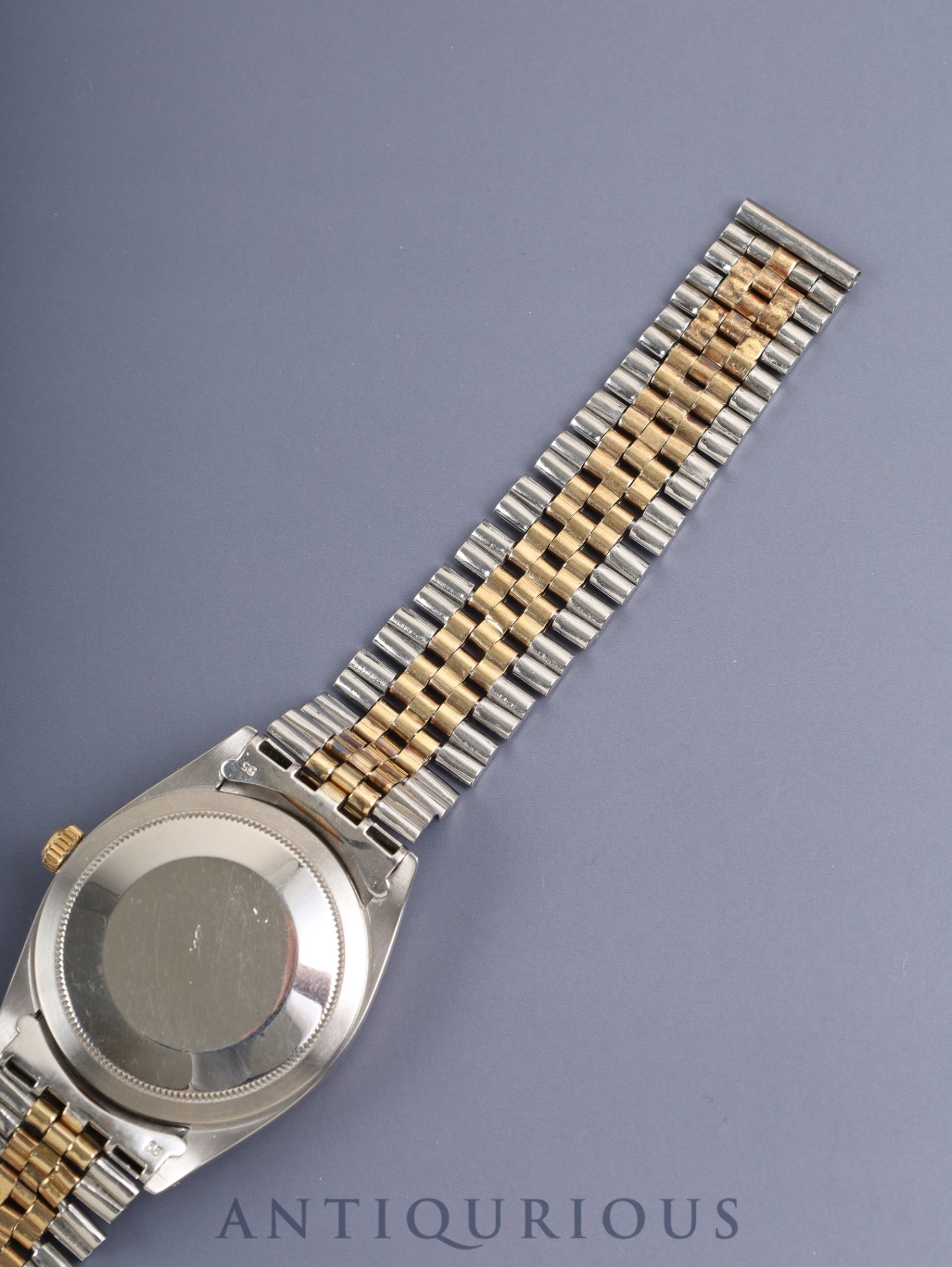 ロレックス デイトジャスト サンダーバード 1625/3 自動巻き Cal.1560 SS/YG シルバー文字盤 箱 クロノメーター証明書(1961年 / 個人名記載) 71番台(1960年)オーバーホール済み