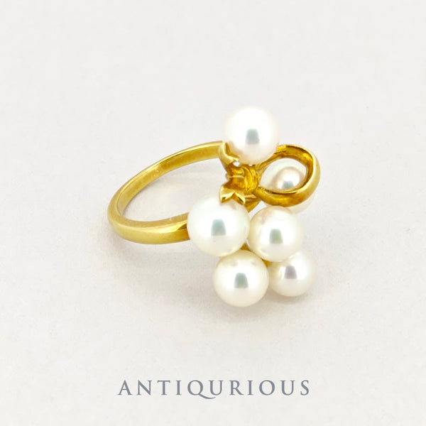 Mikimoto ring pearl