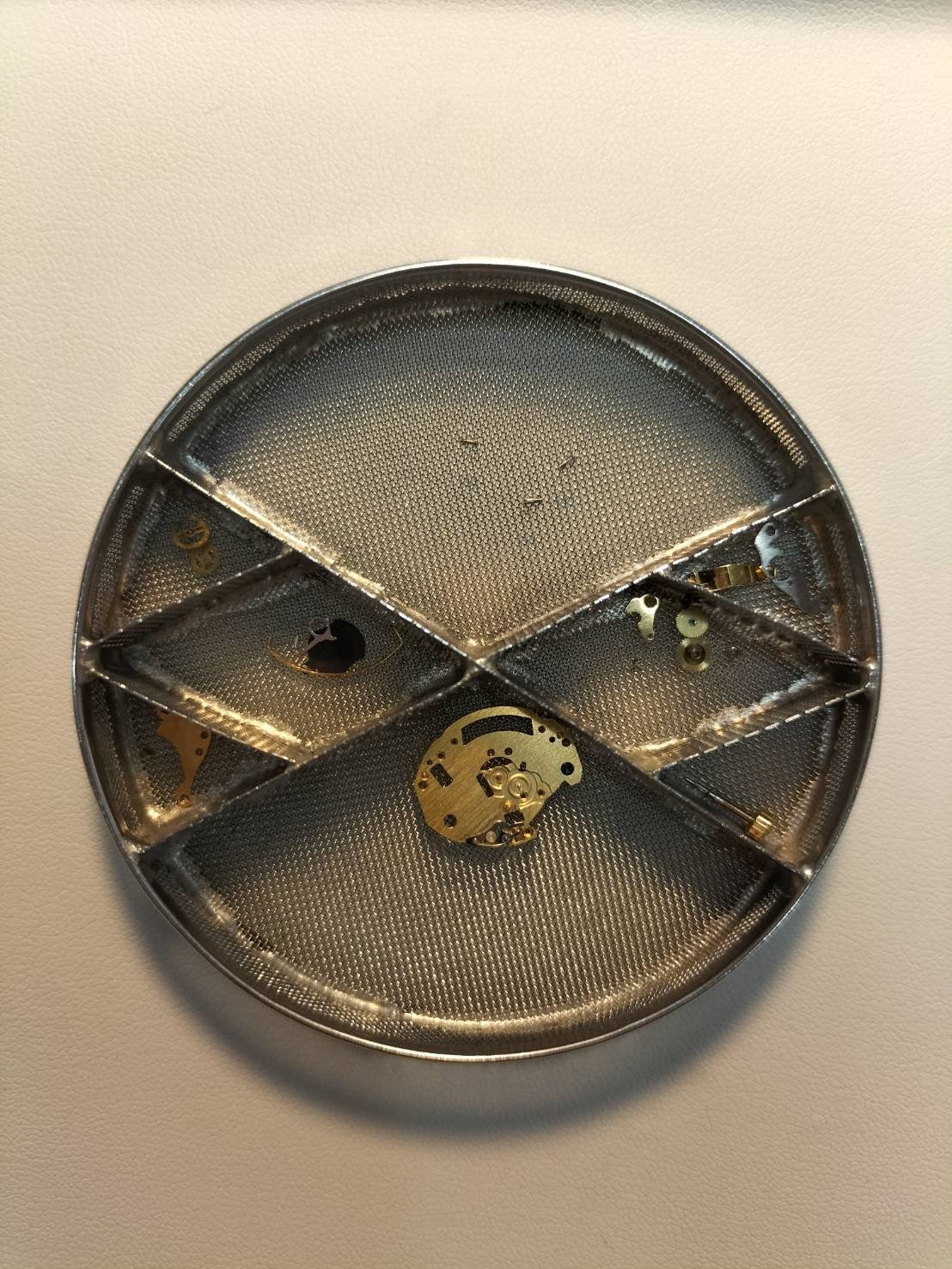 Hermes Rally 77.03 Quartz Cal.976.001 SS/GP SS/GP Gray Dial Overhauled