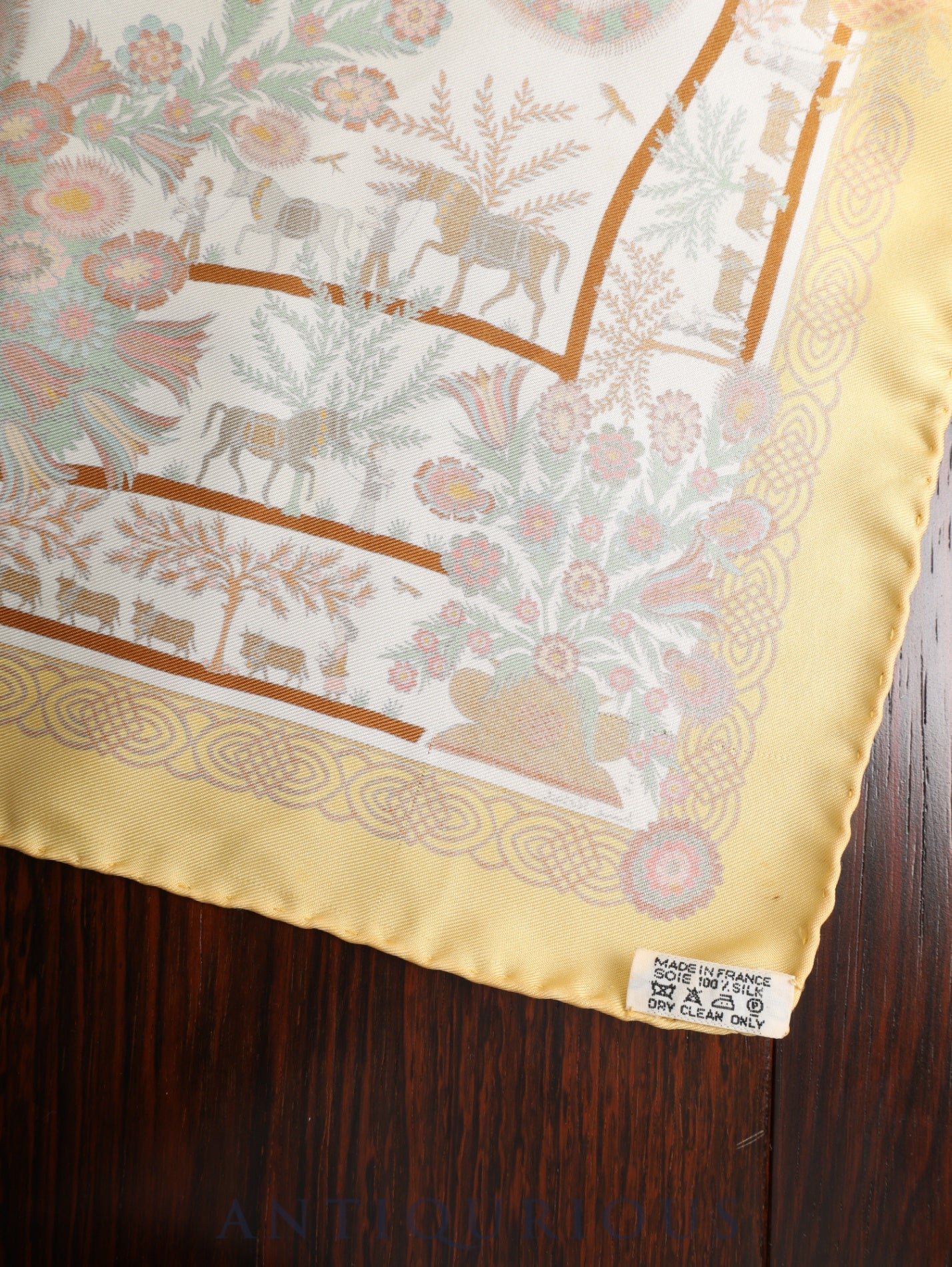 Hermès Scarf Carre 45 Decoupages Silk 100%