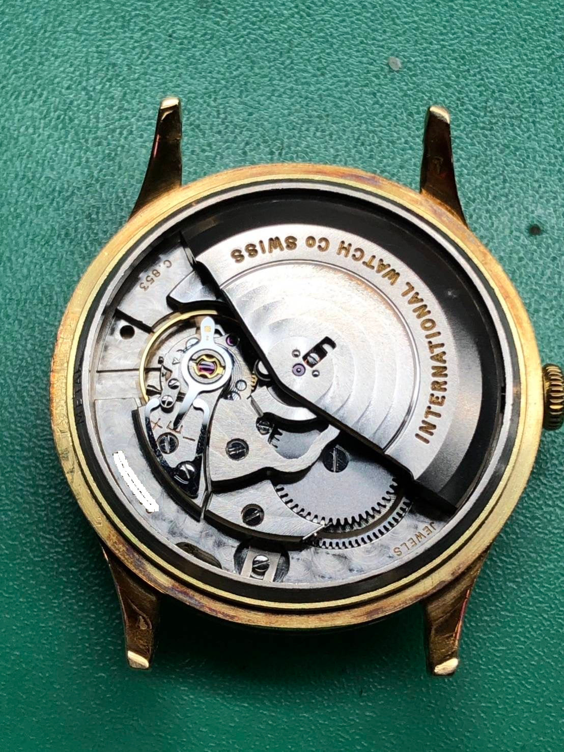 IWC オールドインター 自動巻き Cal.853 アイダブリュシー