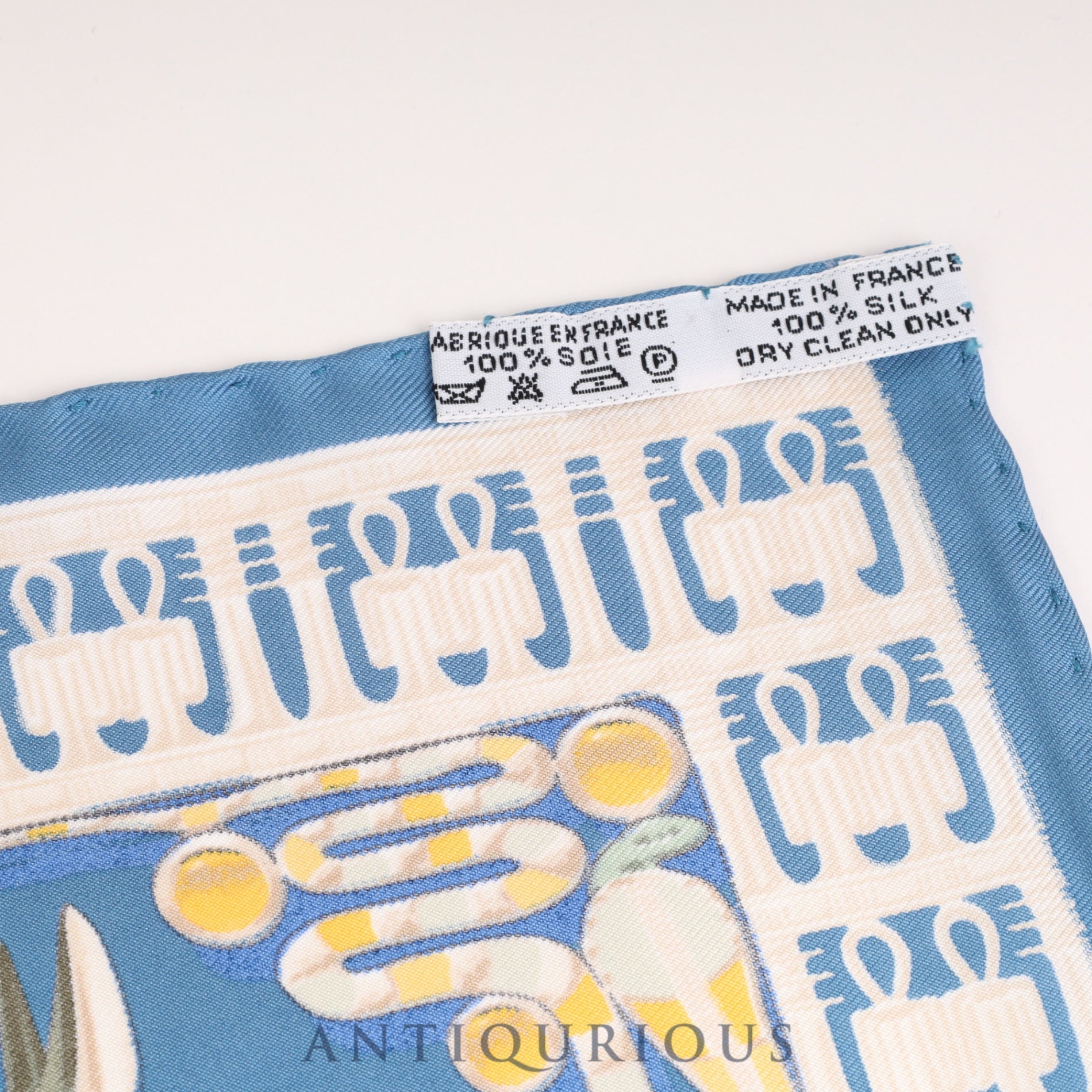 エルメス スカーフ カレ45 ツタンカーメン SILK100%