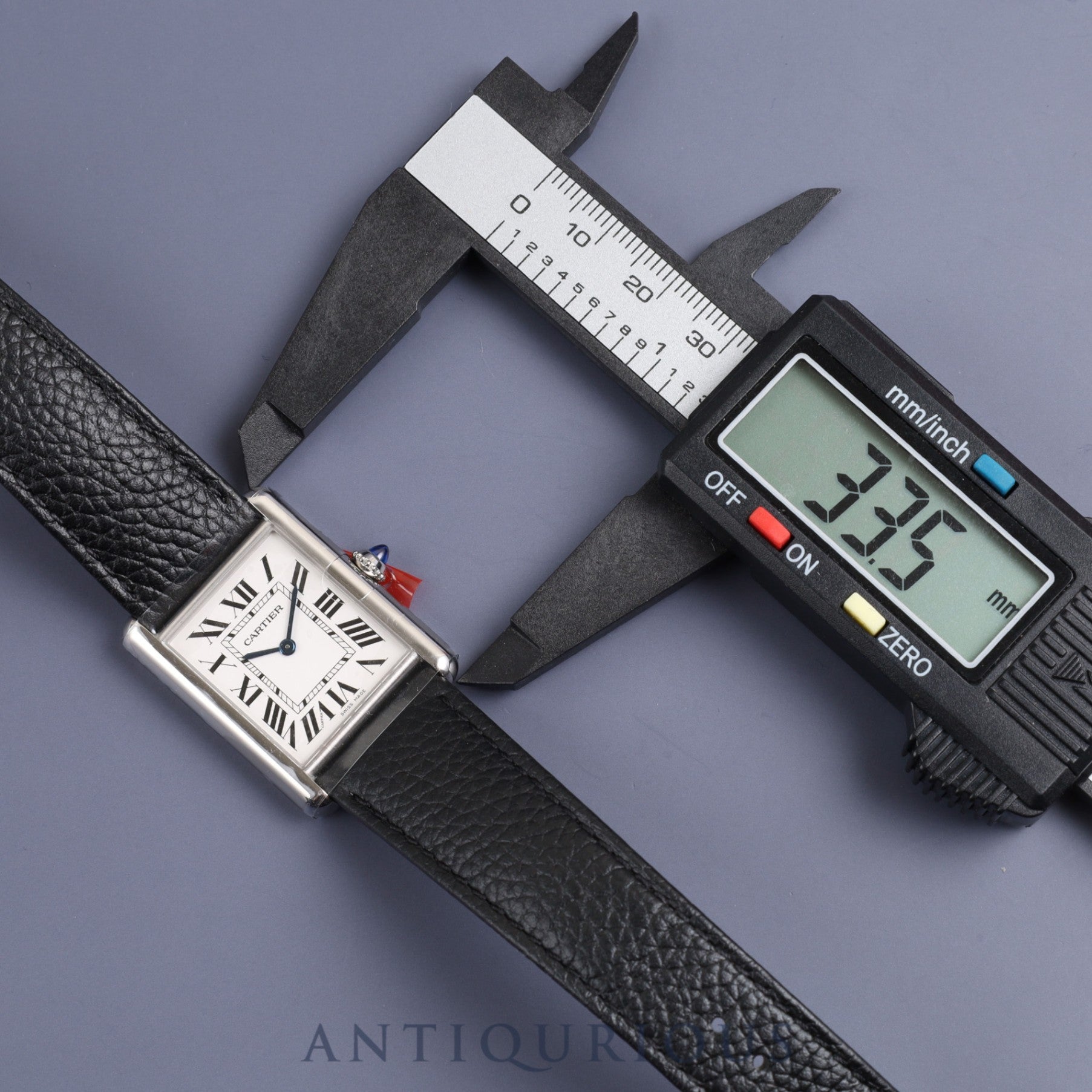 Cartier Tank Must LM WSTA0041 / 4323 Quartz SS Genuine leather strap Genuine buckle (SS) Silver Roman dial Box Warranty (2023)
