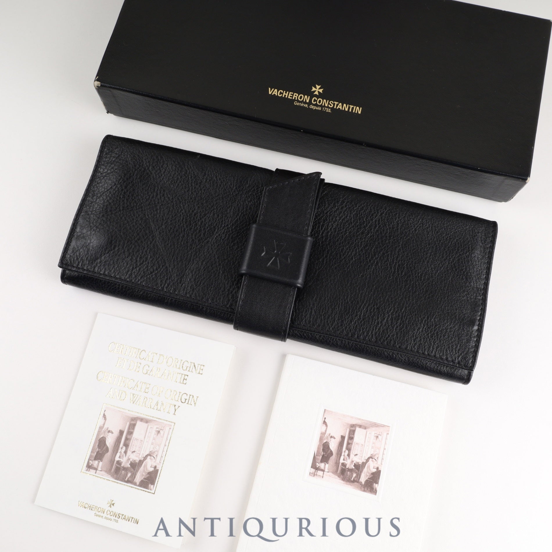 ヴァシュロン・コンスタンタン キャビノチェ 91001/000G-7 手巻き Cal.1017 750 純正革ベルト 純正尾錠(750) ホワイト文字盤 箱 ケース 冊子 保証書(1996年) オーバーホール済み