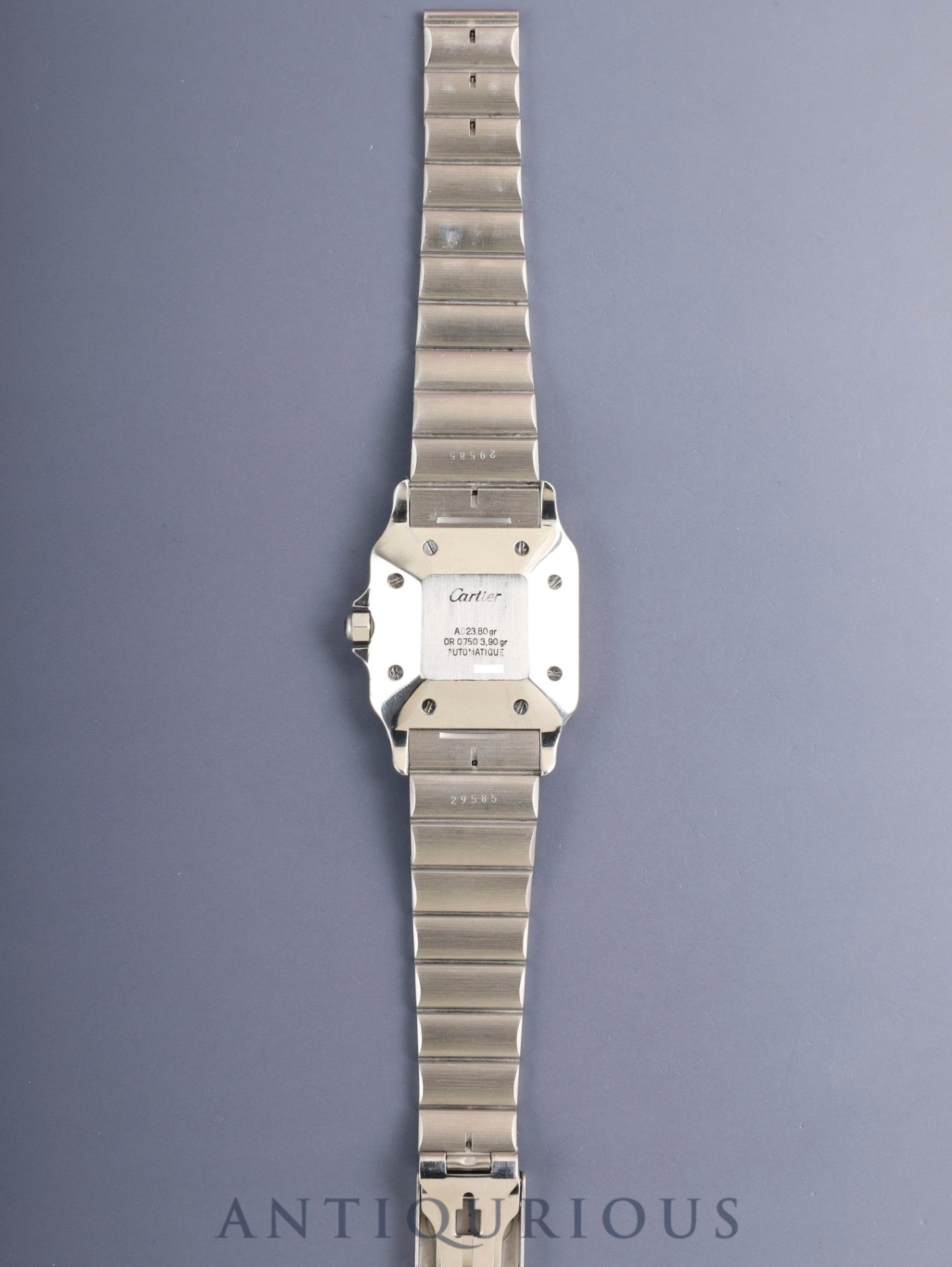 カルティエ サントス カレ LM 2961 自動巻き Cal.2761 SS/YG SS/YG ホワイトローマン文字盤(SWISS表記)オーバーホール済み
