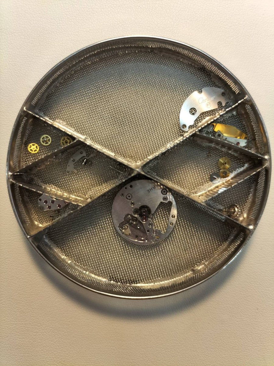 Cartier Must Tank LM 681006 Quartz Caliber 81 SV925 Leather Strap with Genuine Stainless Steel Buckle, White Roman Dial, Circa 1982-1995, Overhauled and Finished to Like New