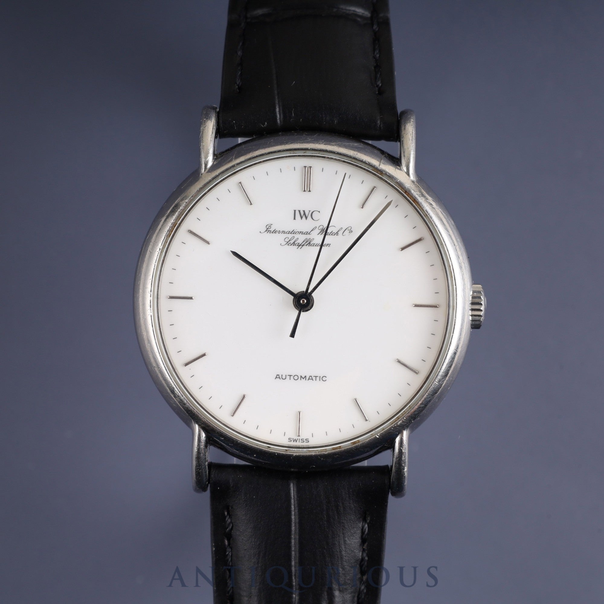 IWC Portofino IW351403 Automatic Cal.37521 SS Leather Third party buckle (SS) White dial Overhauled IWC