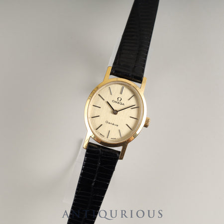 Omega Geneva 5110411 / 1061 Manual winding Cal.625 GP Leather Genuine buckle (GP) Gold dial Overhauled