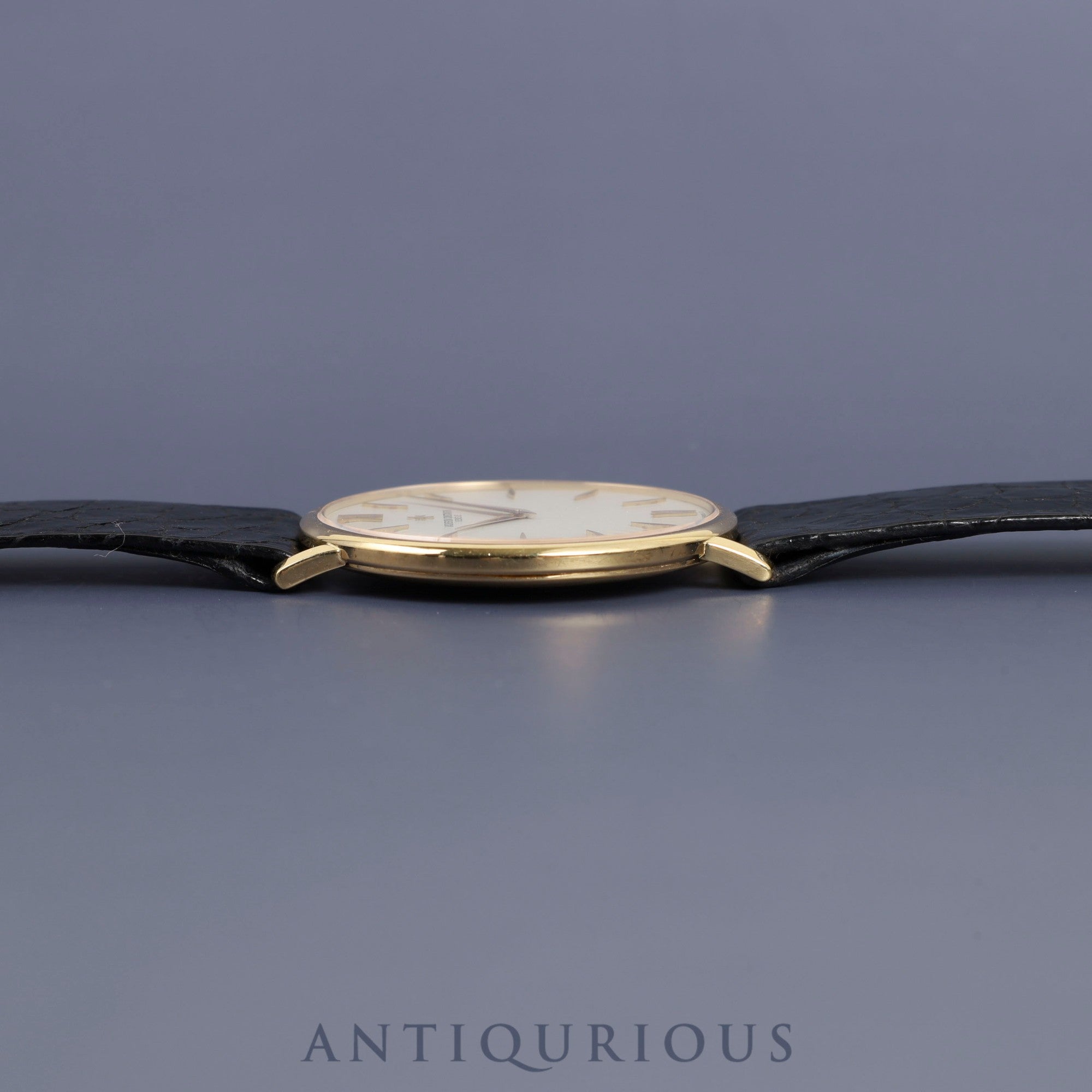 ヴァシュロン・コンスタンタン パトリモニー 33060 手巻き Cal.1003/1 750 革 純正尾錠(750)アイボリー文字盤 ケース裏彫りあり オーバーホール済み