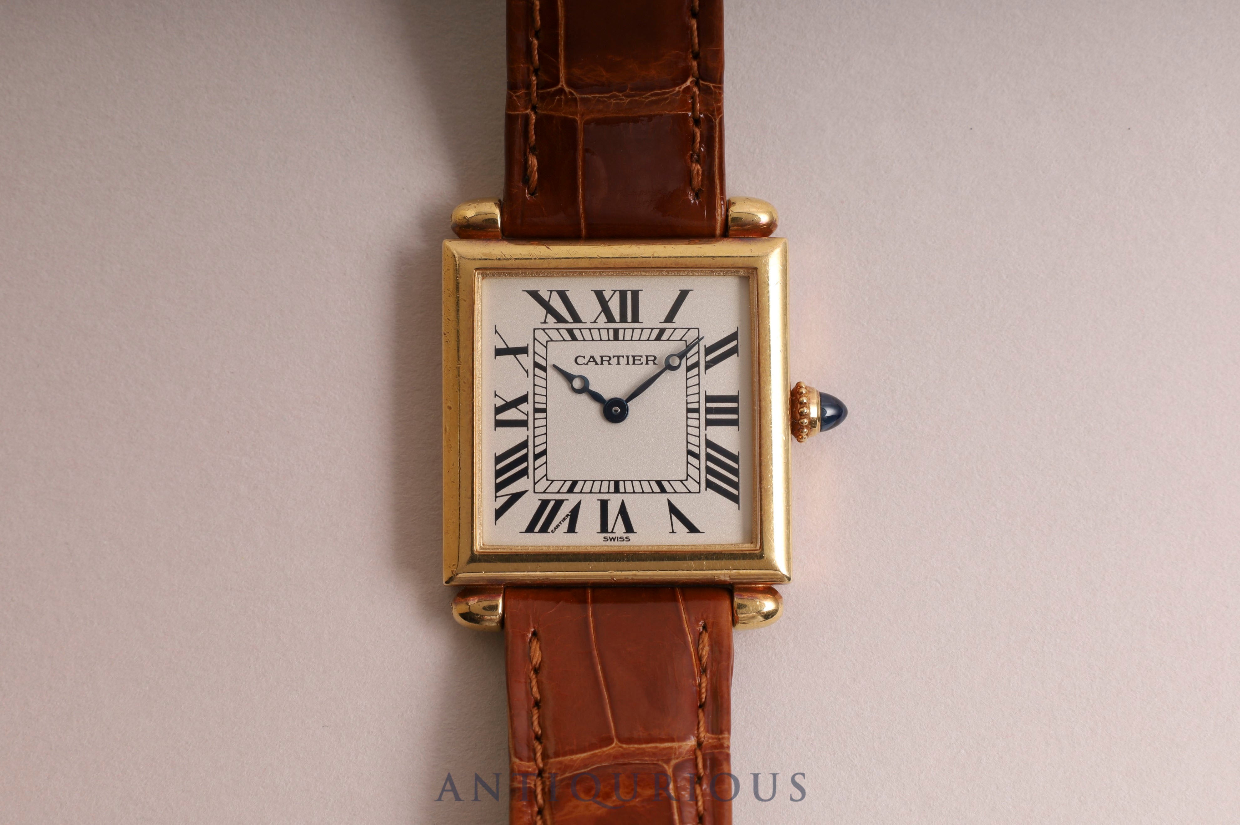 Cartier Tank Obu LM QZ W1512256
