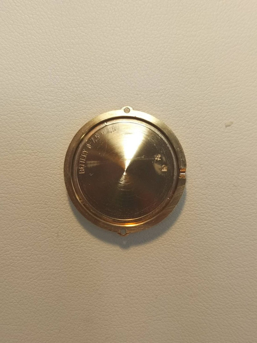 Cartier Must Vendôme VLC SM 150th Anniversary Model W1010395 Quartz Caliber 690 SV925 Leather Strap Genuine D-Clasp (GP) Silver Roman Dial Box Booklet Warranty Card Overhauled