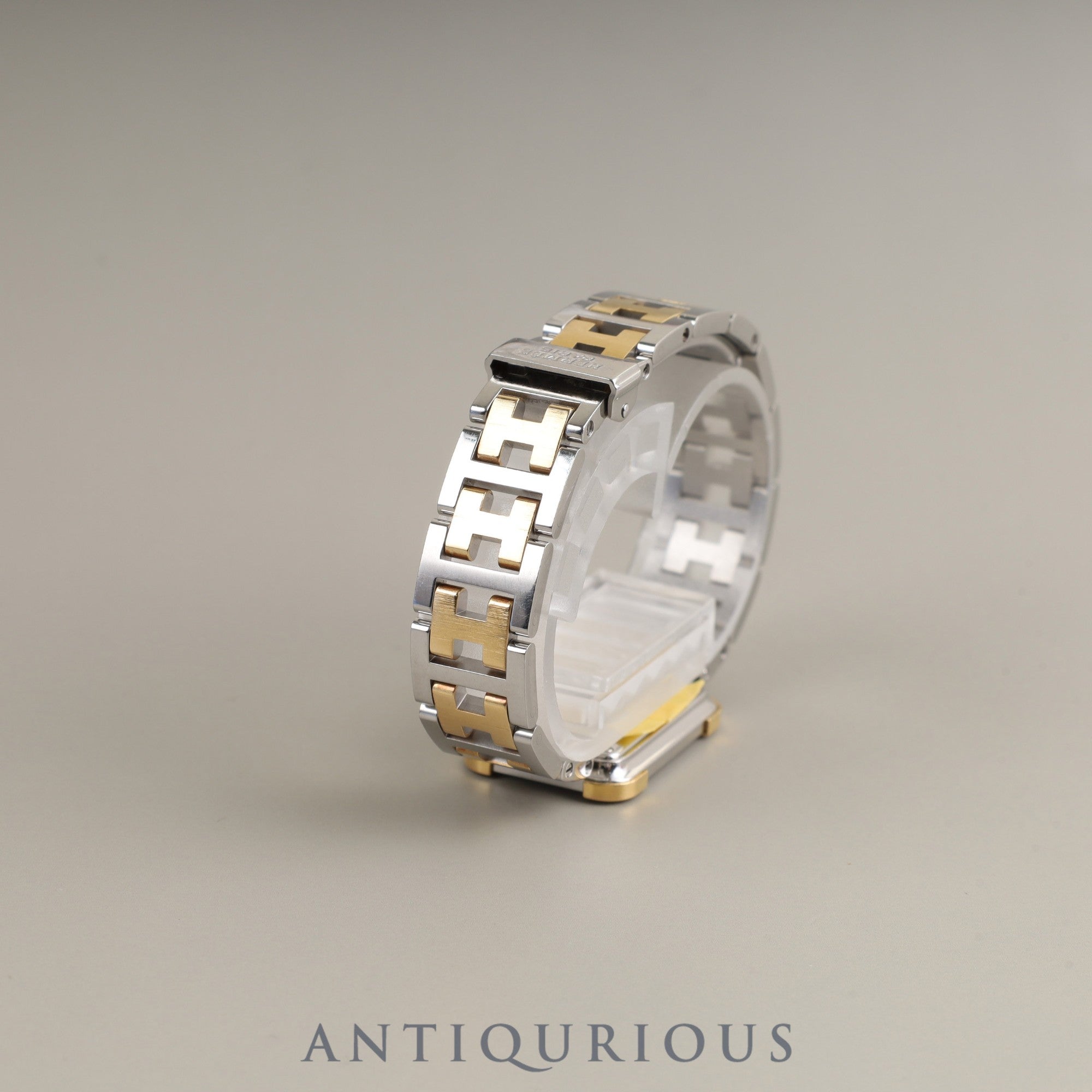 Hermès Cloajour CR1.220 Quartz Cal.976.001 SS/GP SS/GP White Dial Overhauled