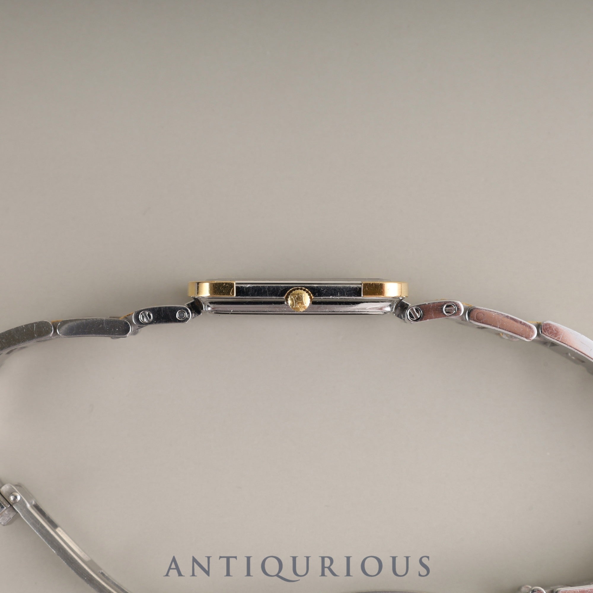 Hermès Cloajour CR1.220 Quartz Cal.976.001 SS/GP SS/GP White Dial Overhauled