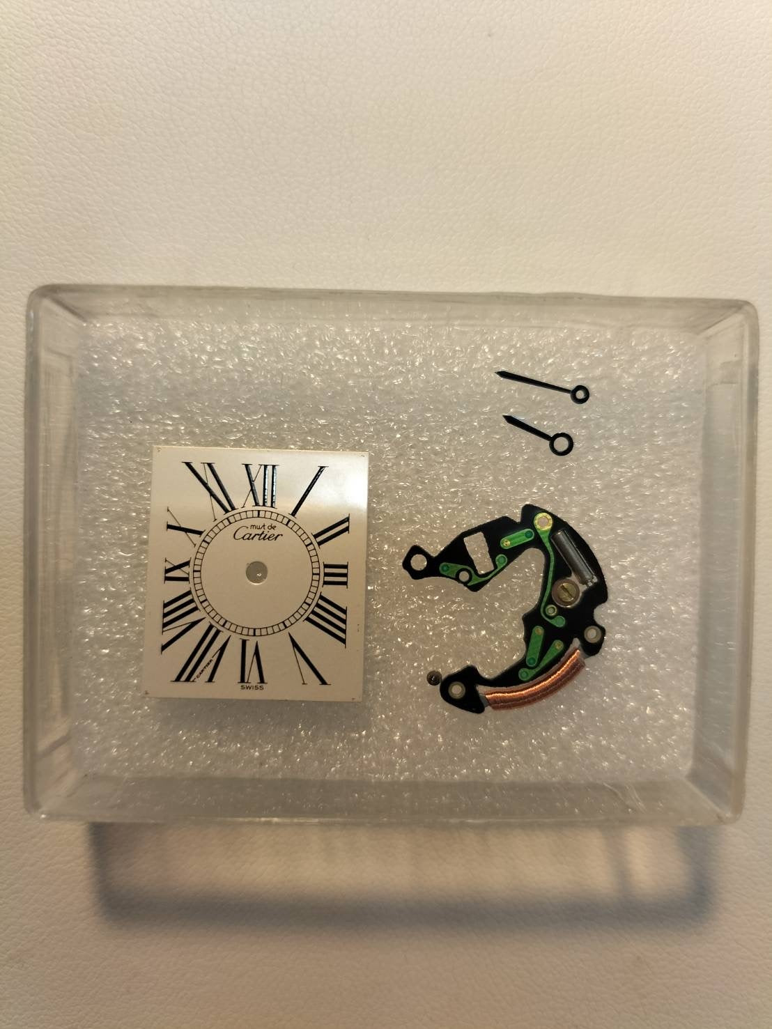 カルティエ マストタンク LM 1615 クォーツ Cal.90 SV925 革 純正Dバックル(GP) オパラン文字盤 オーバーホール済み