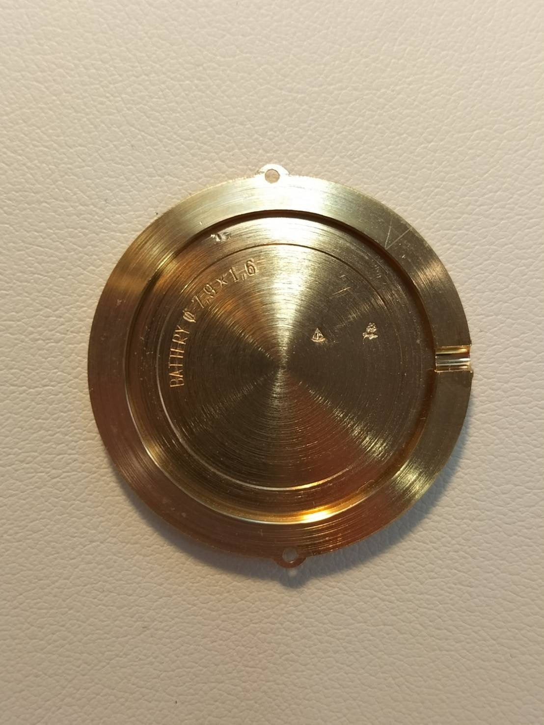 カルティエ マスト ヴァンドーム VLC LM W1009754 / 1861 クォーツ Cal.90 SV925 革 純正Dバックル(GP)飛びアラビア文字盤 箱 オーバーホール済み