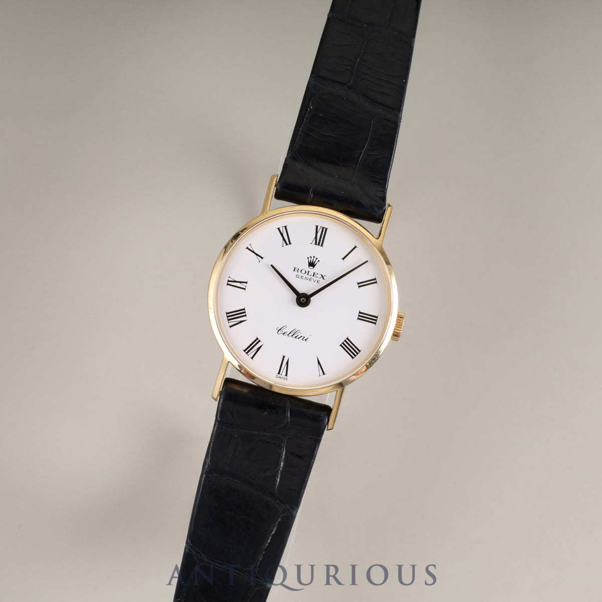 Rolex Cellini 3810 Manual winding Cal.1600 750 Genuine leather strap Genuine buckle (GP) White dial 1972 (36th series) Overhauled