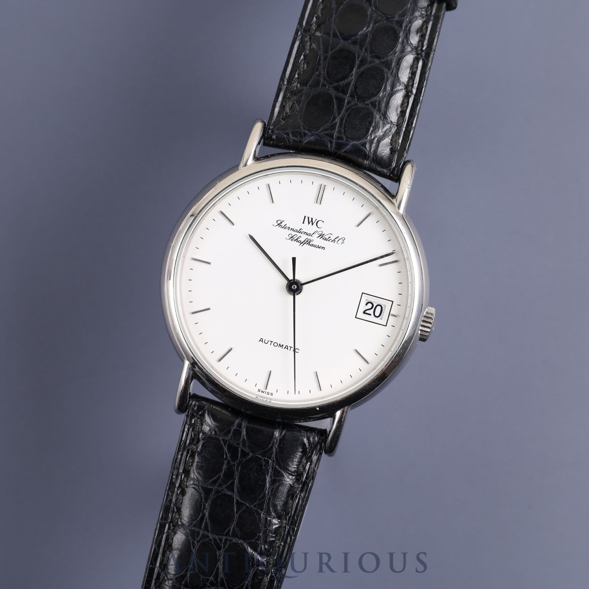IWC ポートフィノ IW351320 自動巻き Cal.30120 SS 純正ベルト 純正尾錠(SS)ホワイト文字盤 34mm 保証書(2004年)オーバーホール済み アイダブリュシー
