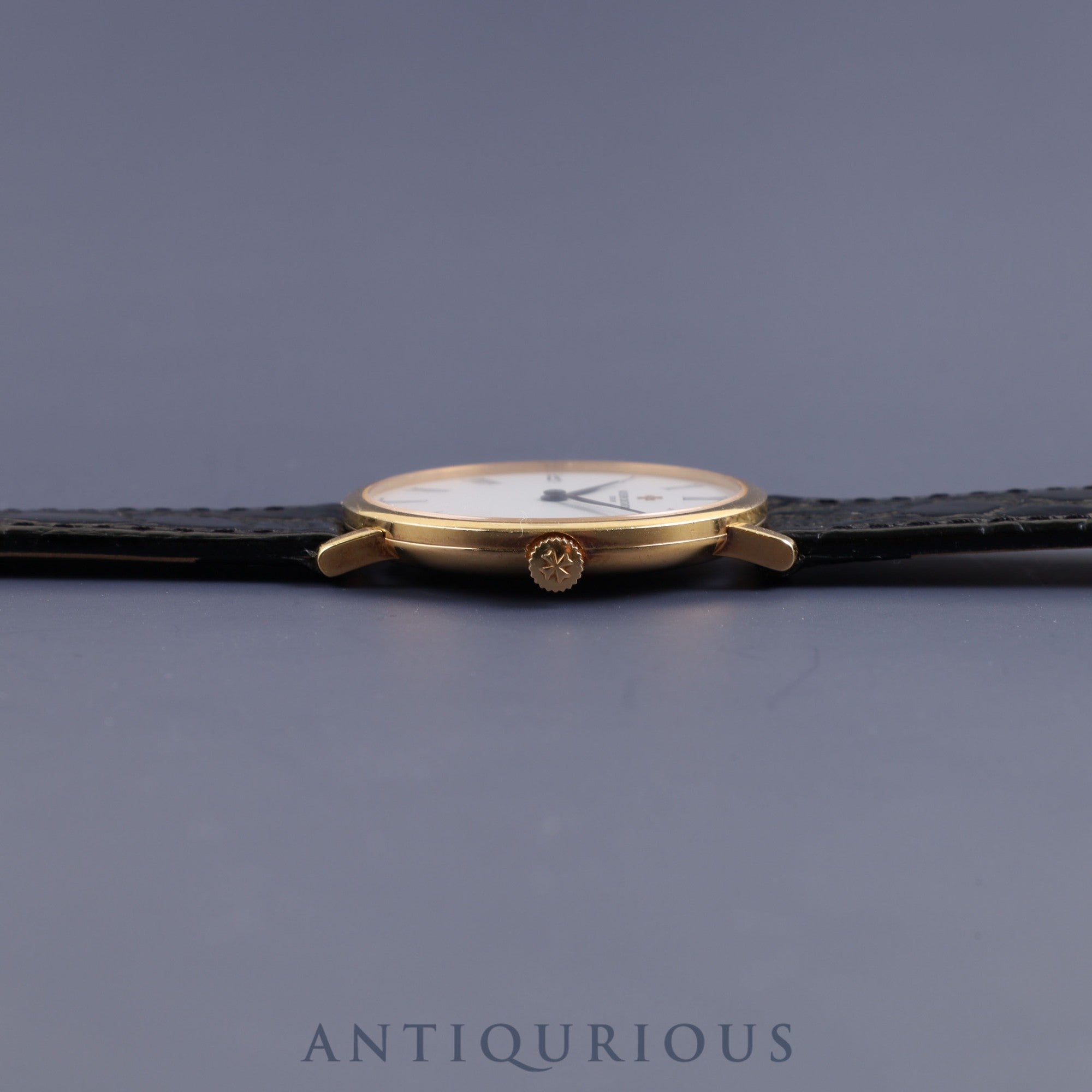 Vacheron Constantin Essential 31039/1 Manual winding Cal.1132.2 YG Leather Genuine buckle (750) White dial Overhauled