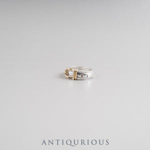 Hermes ring, Santur, SV925/750, approximately size 14