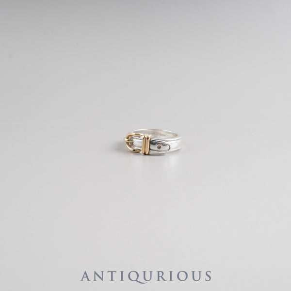 Hermes ring, Santur, SV925/750, approximately size 14