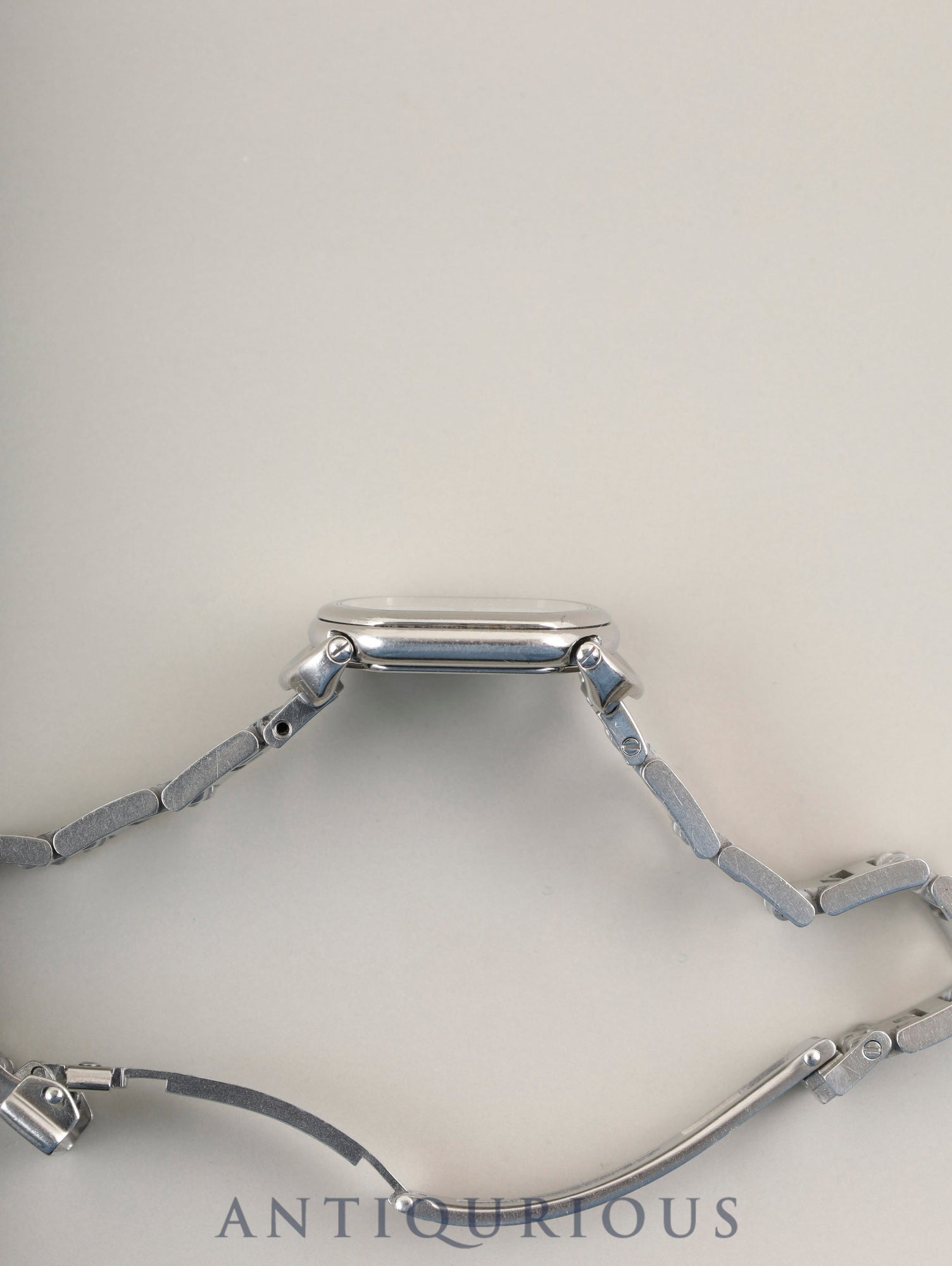 エルメス ラリー RA1.210 クォーツ Cal.976.001 SS SS ホワイト文字盤 オーバーホール済み