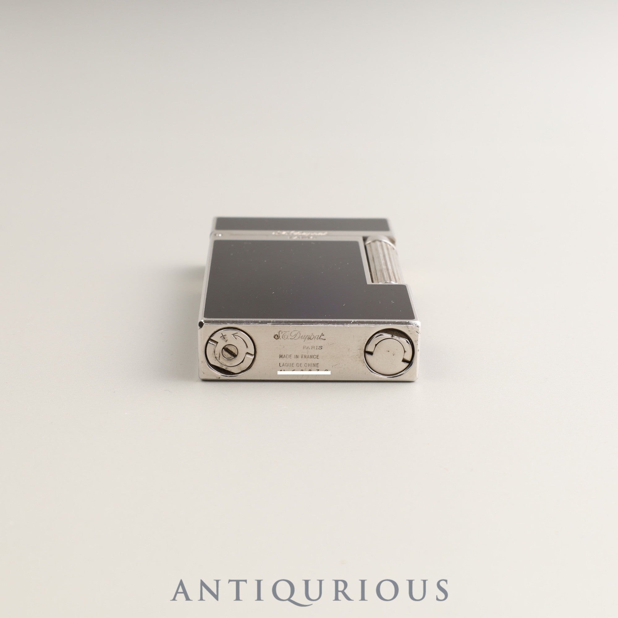 Dupont Lighter Line 2 16296 Montparnasse GP Black x Silver