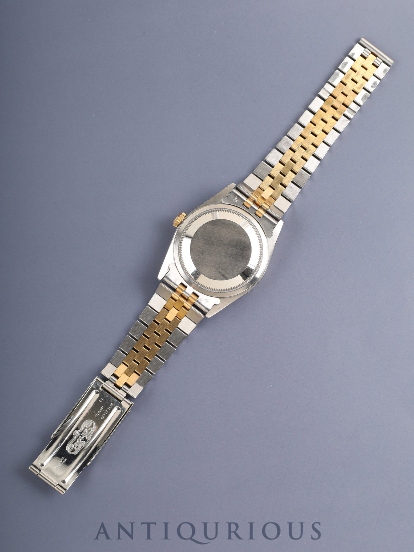 ロレックス デイトジャスト 16233 自動巻き Cal.3135 SS/YG SS/YG ホワイト 文字盤 X番台(1991年)外箱 保証書(1994年) オーバーホール済み