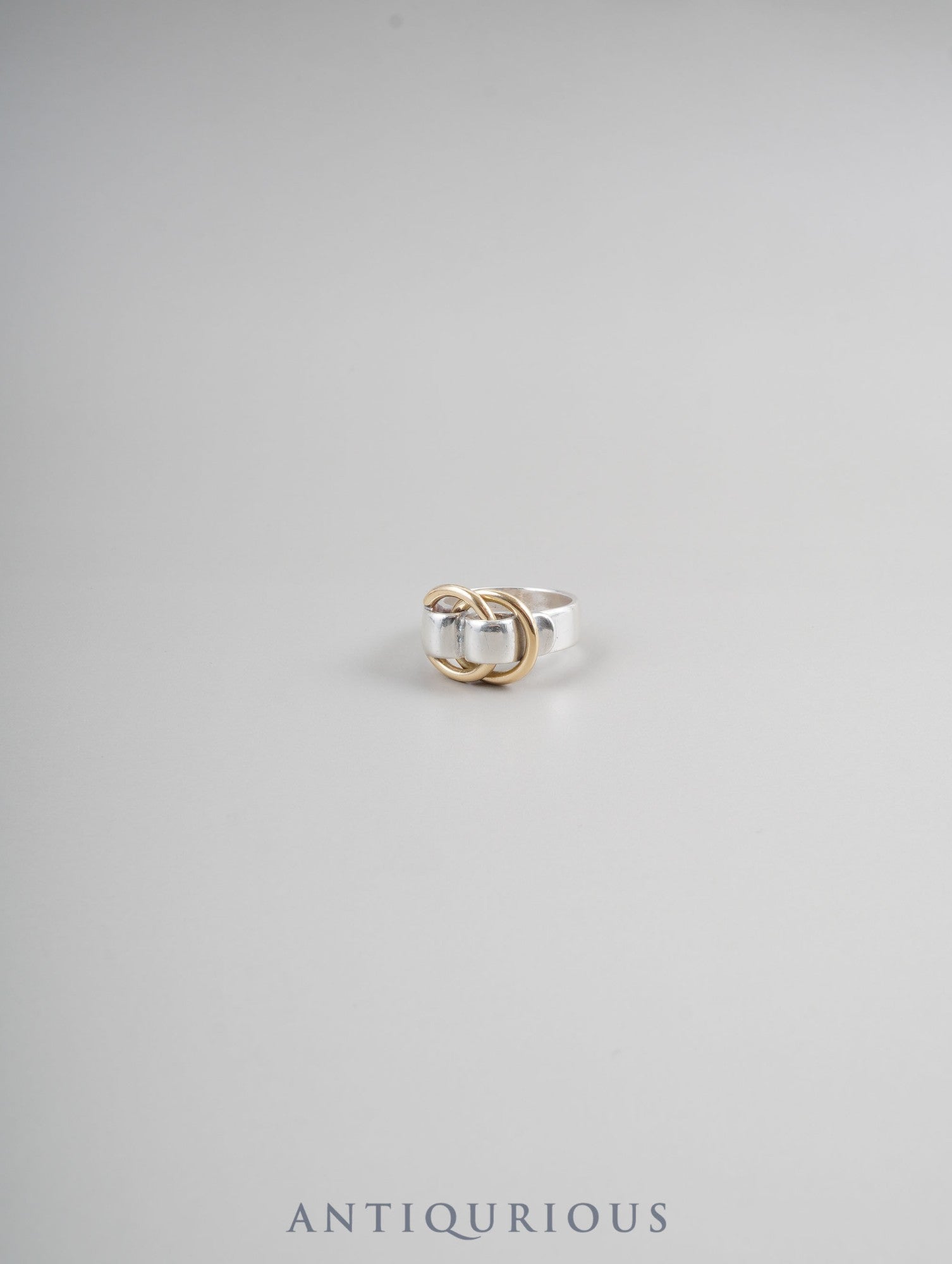 エルメス リング ドゥザノー SV925/750 約10.5号