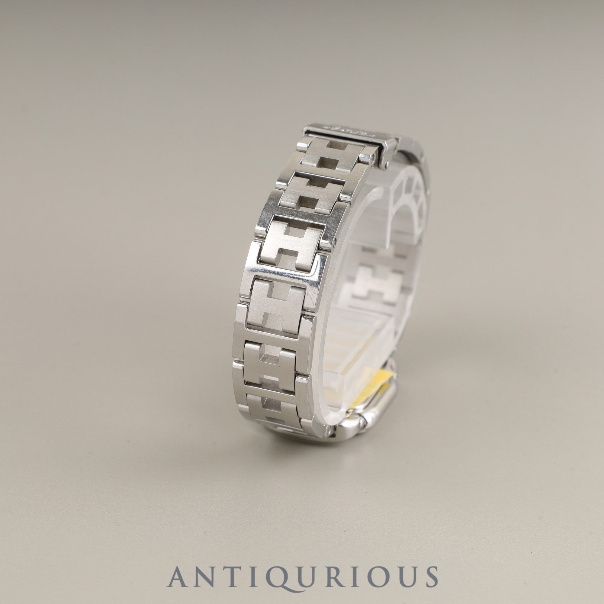 Hermes Rally RA1.210 Quartz Cal.976.001 SS SS Gray Dial Overhauled