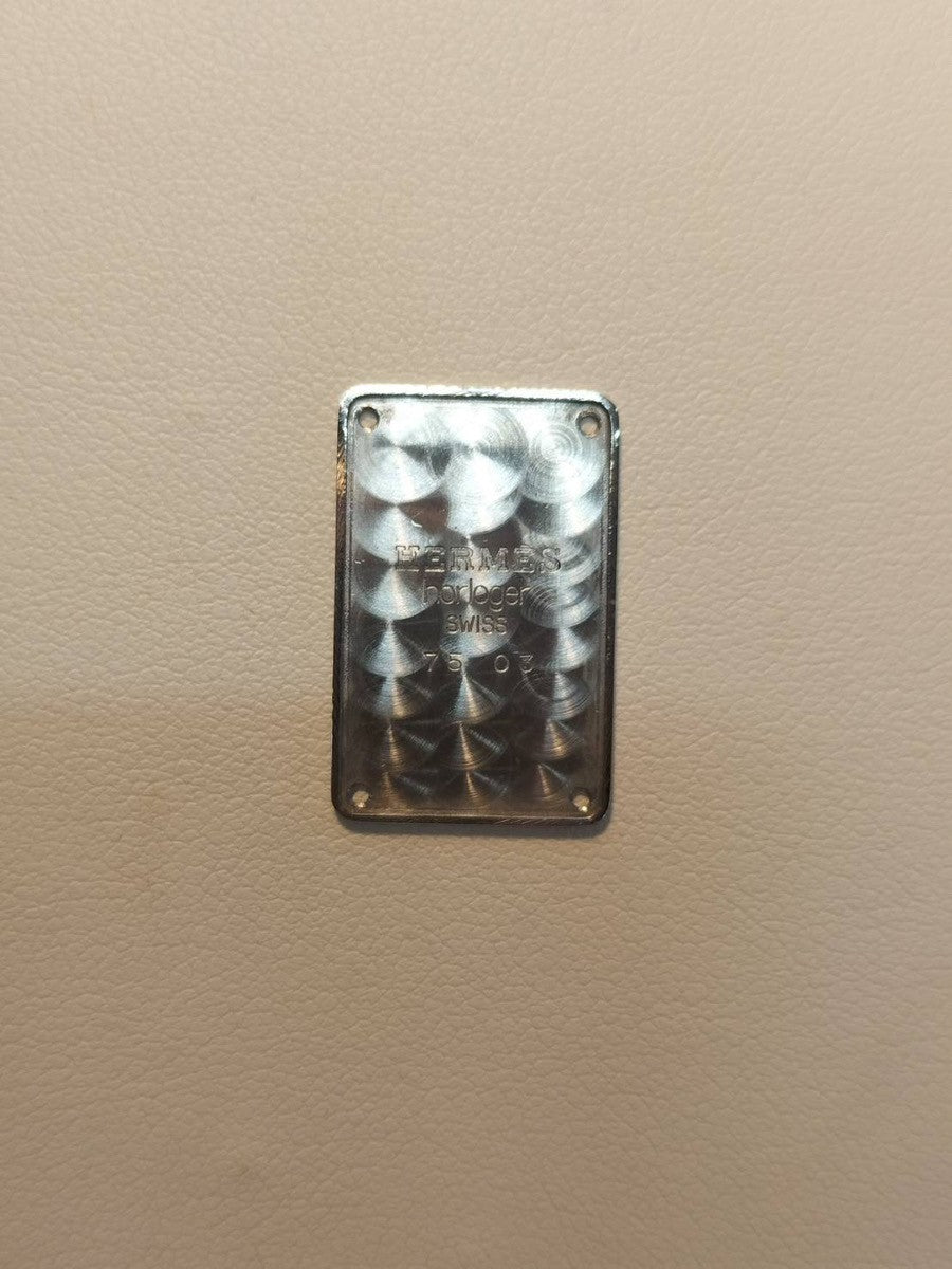 エルメス クロアジュール クォーツ Cal.976 001 SS/GP SS/GP ホワイト文字盤 オーバーホール済み