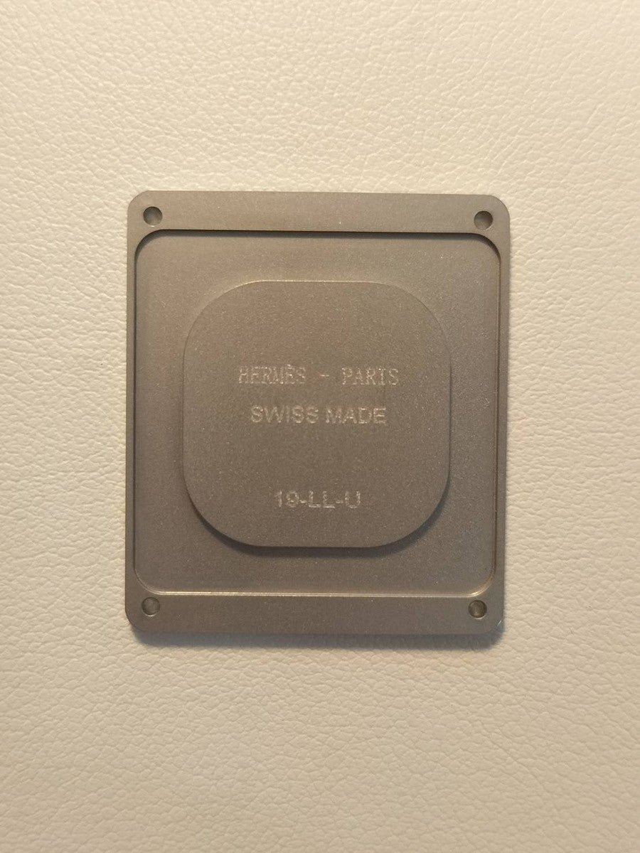 エルメス ケープコッド CC2.710 クォーツ Cal.- SS 純正革ベルト(U刻印:2022年) 純正尾錠(SS) シルバーアラビア文字盤 箱 保証書(2023年)オーバーホール済み