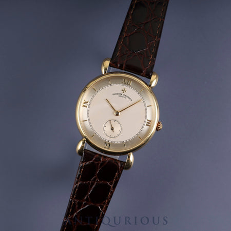 Vacheron Constantin Historical Renaissance 92084/000J-4 Manual winding Cal.1014/1 750 Leather Genuine buckle (750) Gold dial Genuine replacement belt Overhauled