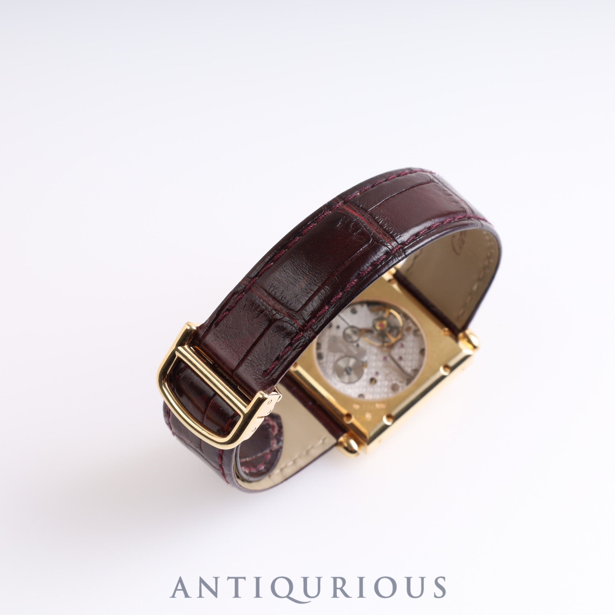 Cartier Tank Obu LM W1527551 2380 Box Warranty Card