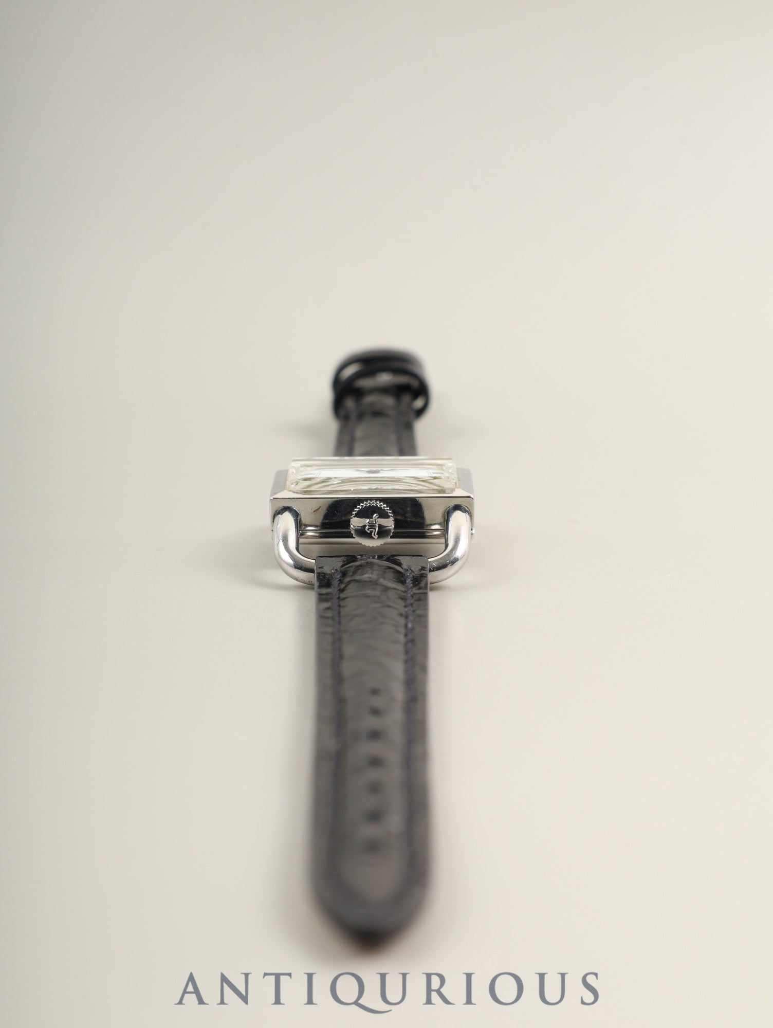 Jaeger-LeCoultre Driver's Watch Etrier 1671.42 Hand-wound SS Leather Original Pin Buckle (SS) White Dial Overhauled