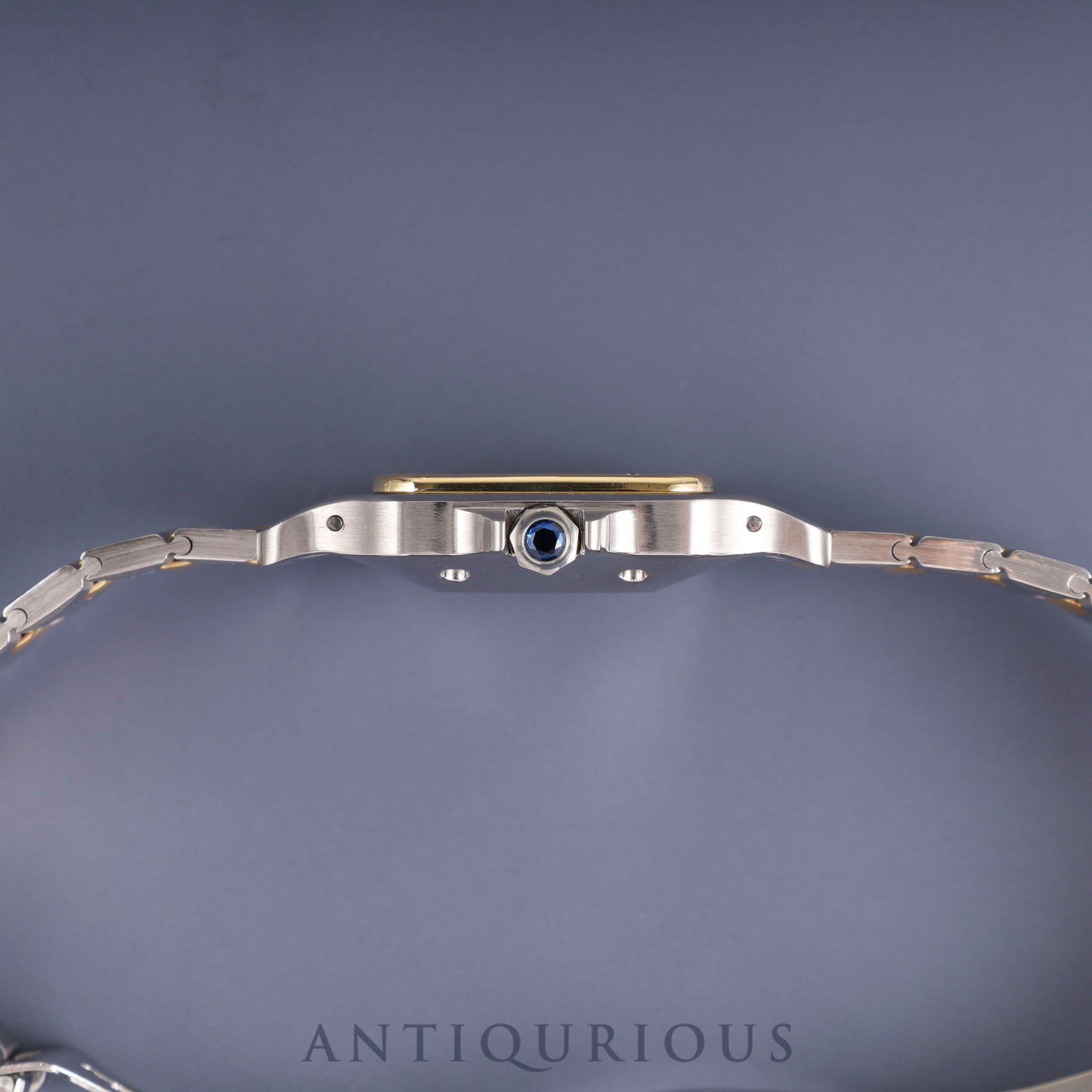 カルティエ サントス ガルベ LM 2961 自動巻き SS/YG SS/YG ホワイトローマン文字盤 カルティエブティックにてコンプリートサービス(フルメンテナンス)済み