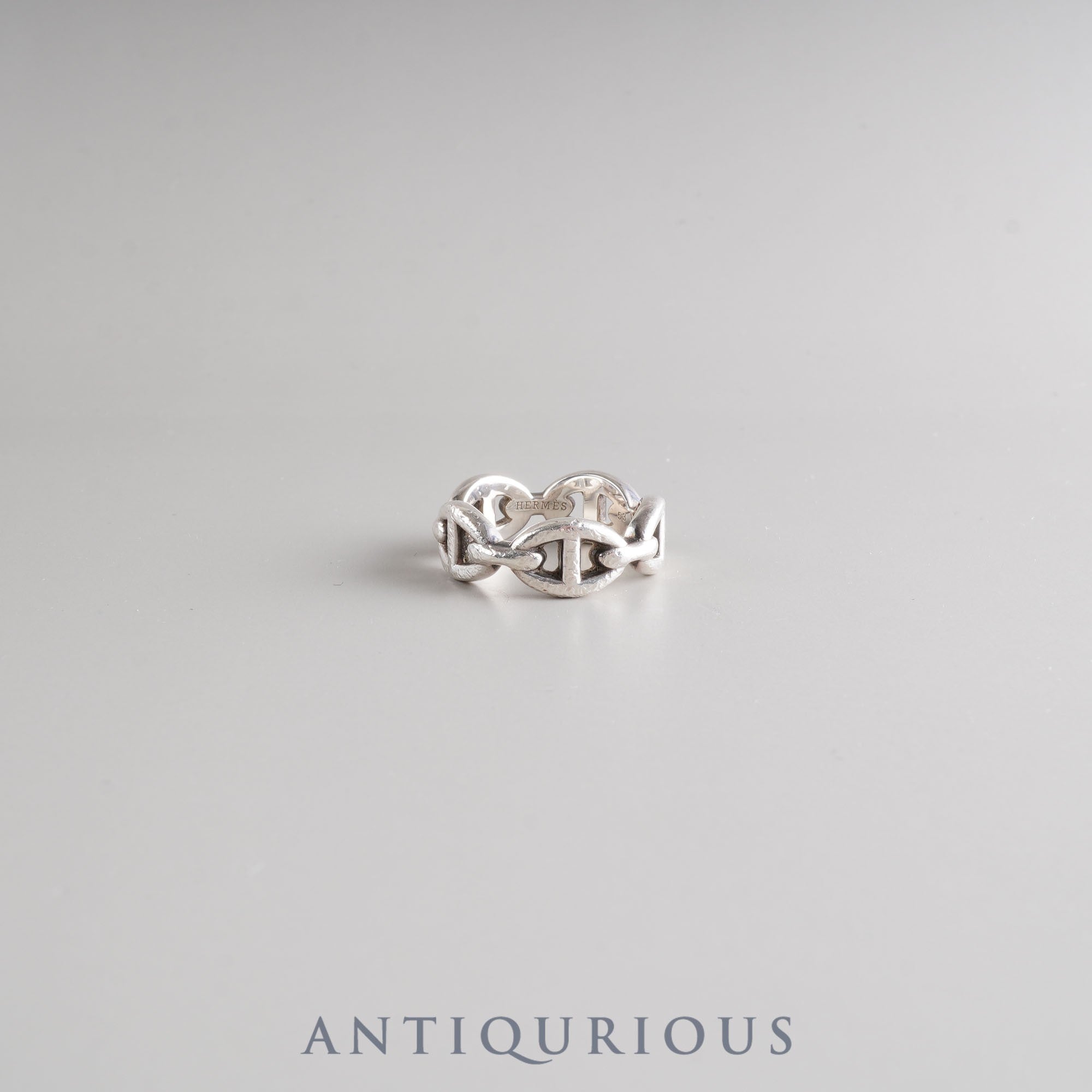 Hermes Ring Chaine d'Ancre Anchaine SV925 #53