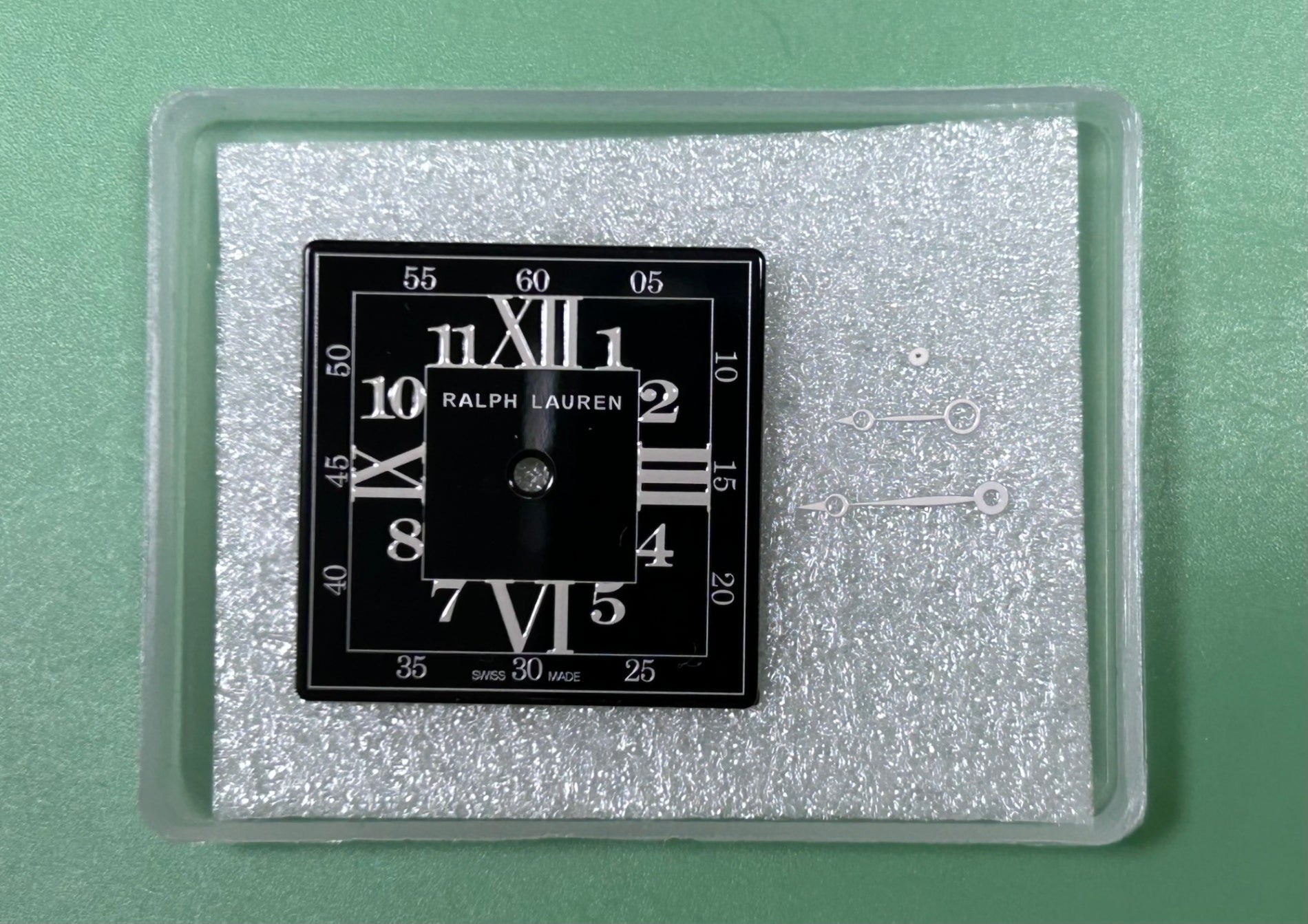 Ralph Lauren Slim Classic 867 K01500 Automatic Caliber RL300-1 Stainless Steel Leather Strap with Genuine Stainless Steel Buckle, Black Dial, Box, Warranty (2024) Overhauled