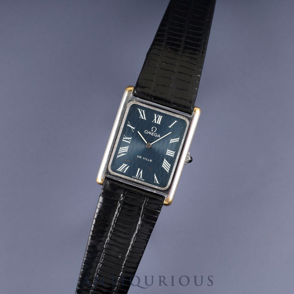 オメガ デ・ヴィル 511.0404 手巻き Cal.625 SS 純正尾錠(SS)ネイビー文字盤 オーバーホール済み