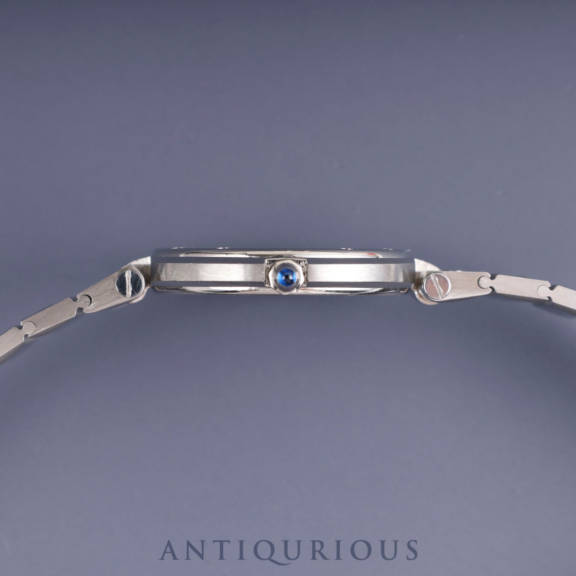 カルティエ サントス ヴァンドーム LM 83038188/8192 クォーツ SS SS ホワイトローマン文字盤 カルティエブティックにてコンプリートサービス(フルメンテナンス)済み