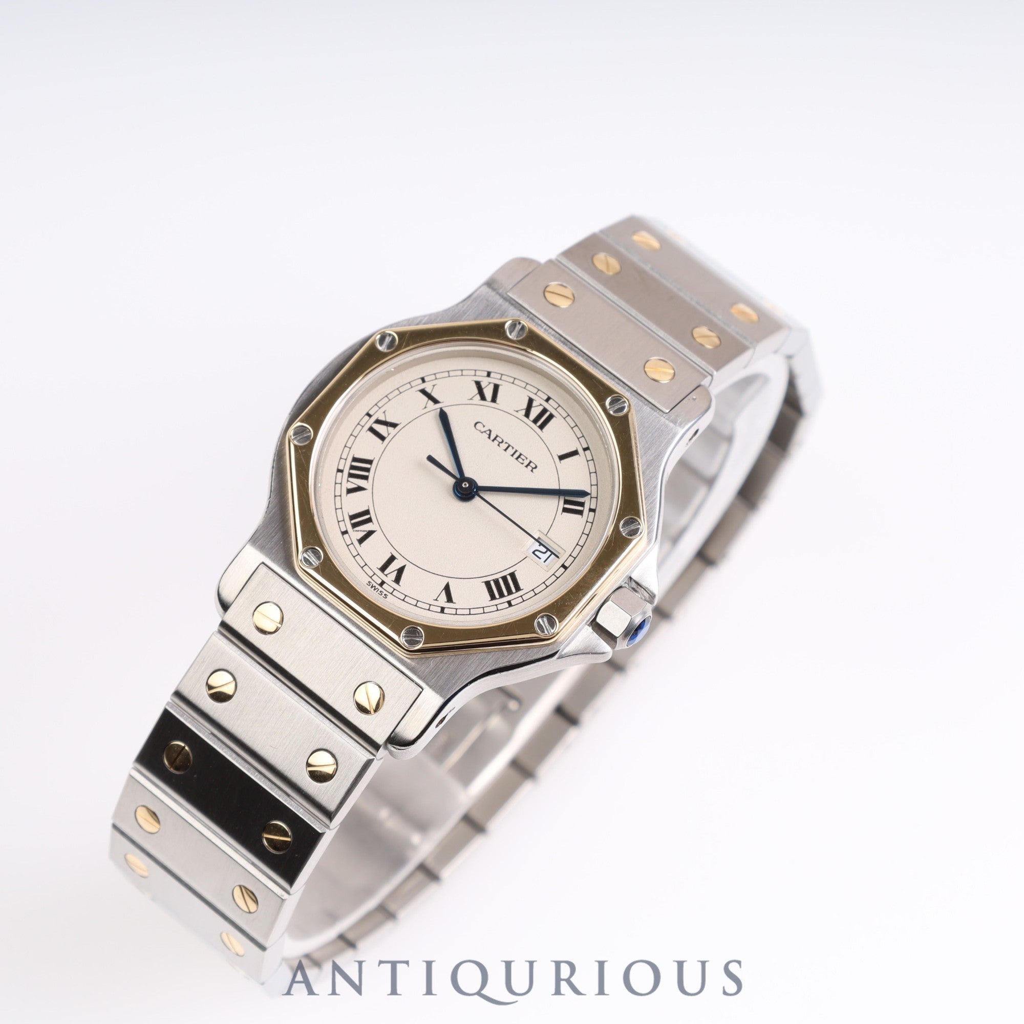 Cartier Santos Octagon LM W2001583 Completely serviced