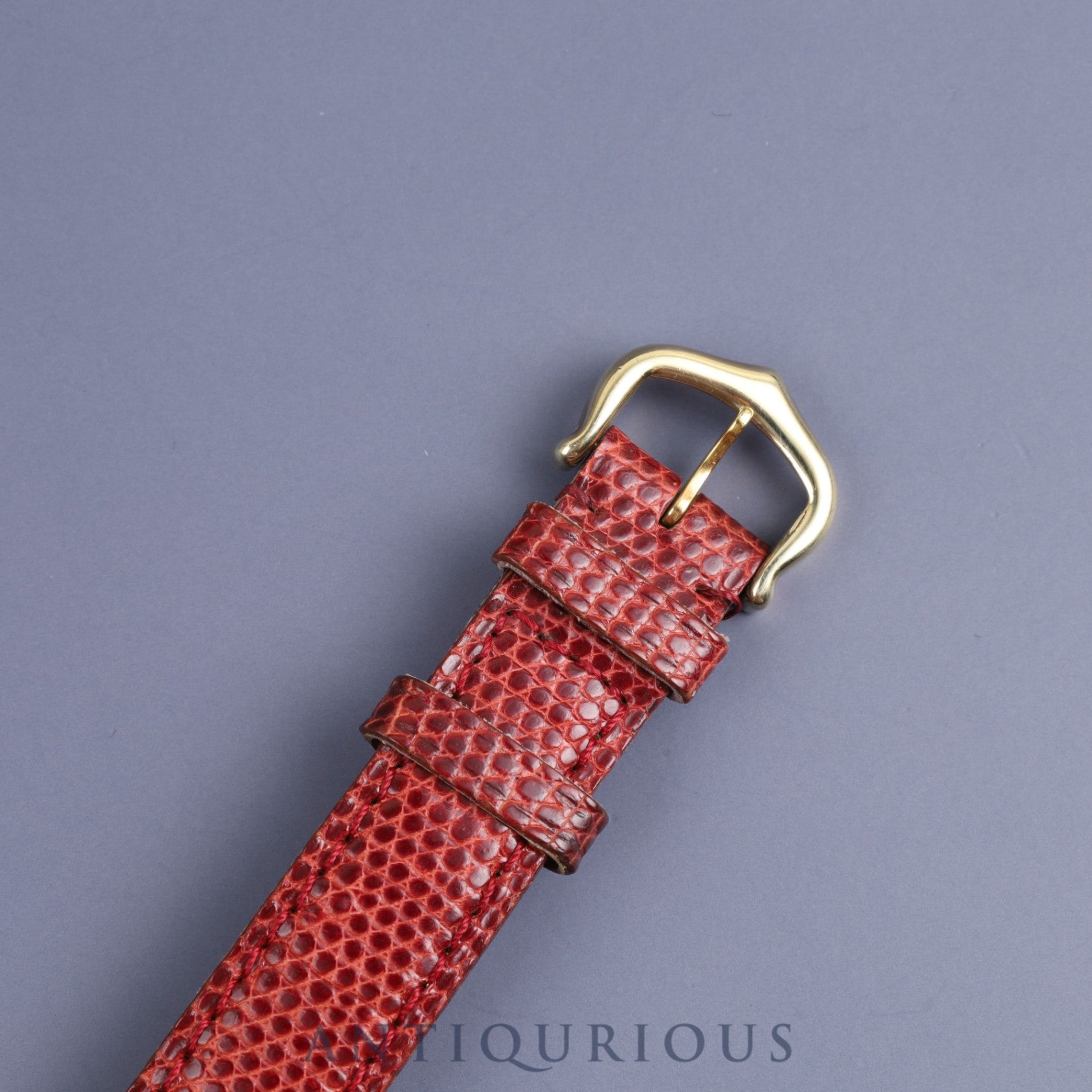 Cartier Must Tank SM Manual winding Cal.78-1 SV925 Genuine leather strap Genuine buckle (GP) Bordeaux dial 1976-early 1980s Overhauled