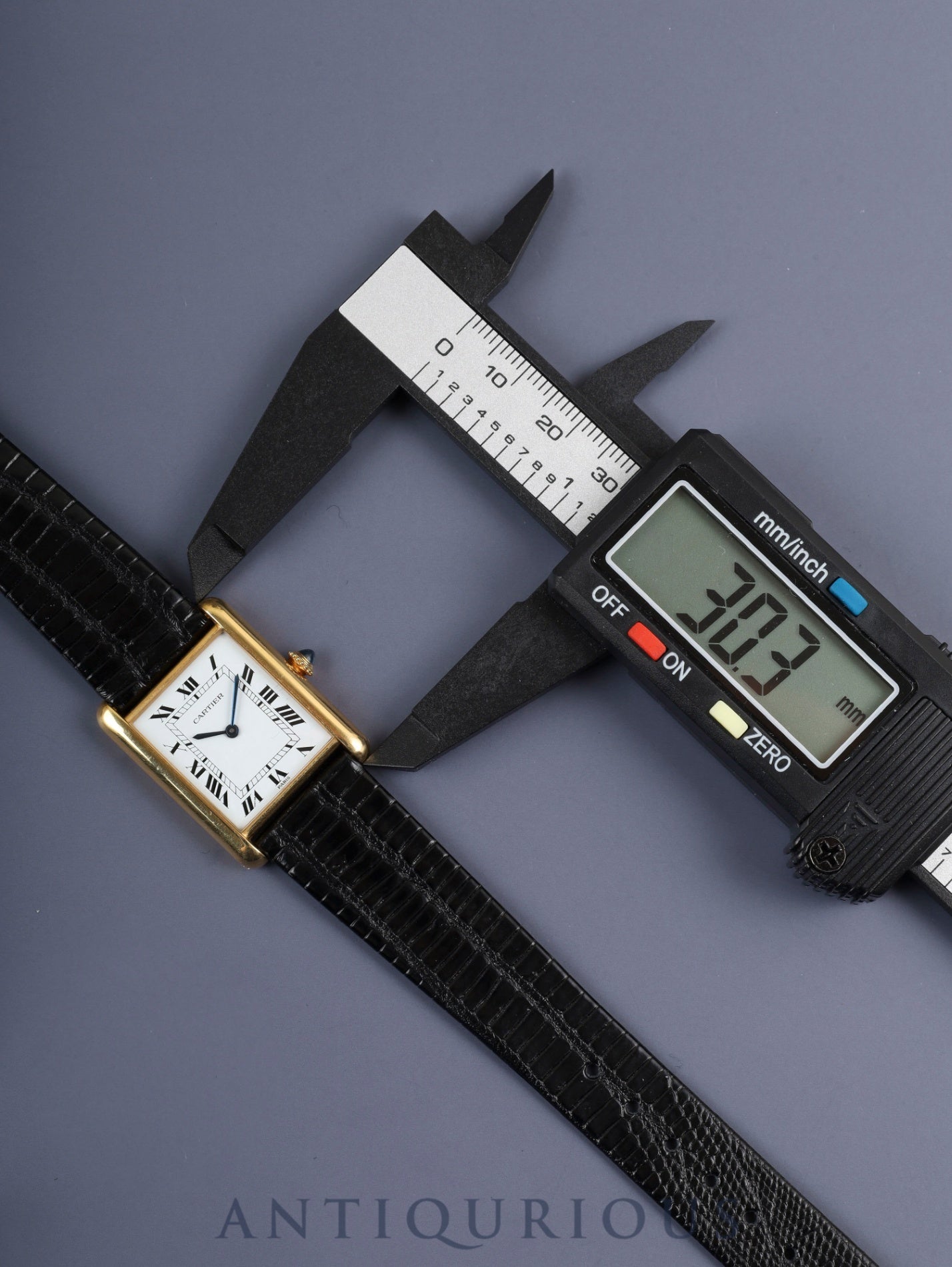 カルティエ タンクルイカルティエ LM 7808 手巻き Cal.ETA2512-1 / 78-1 750YG 純正尾錠(GP)ホワイトローマンPARIS文字盤 保証書 オーバーホール済み