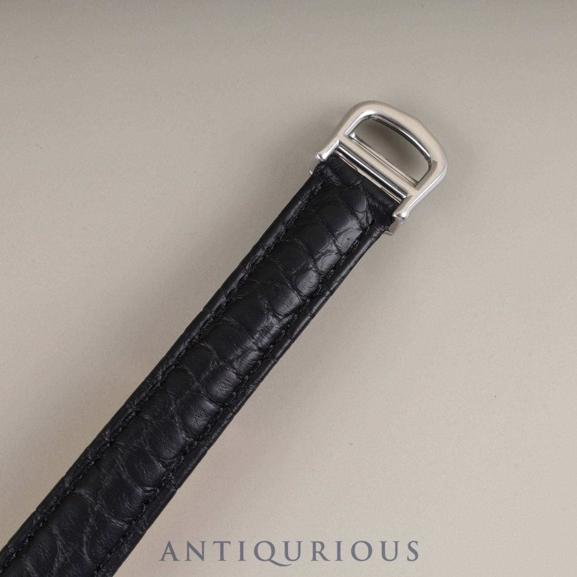 Cartier Must Vendome VLC SM W1007165 / 1850 Quartz Cal.90 SV925 Leather Genuine D-buckle (SS) Opalan dial Overhauled