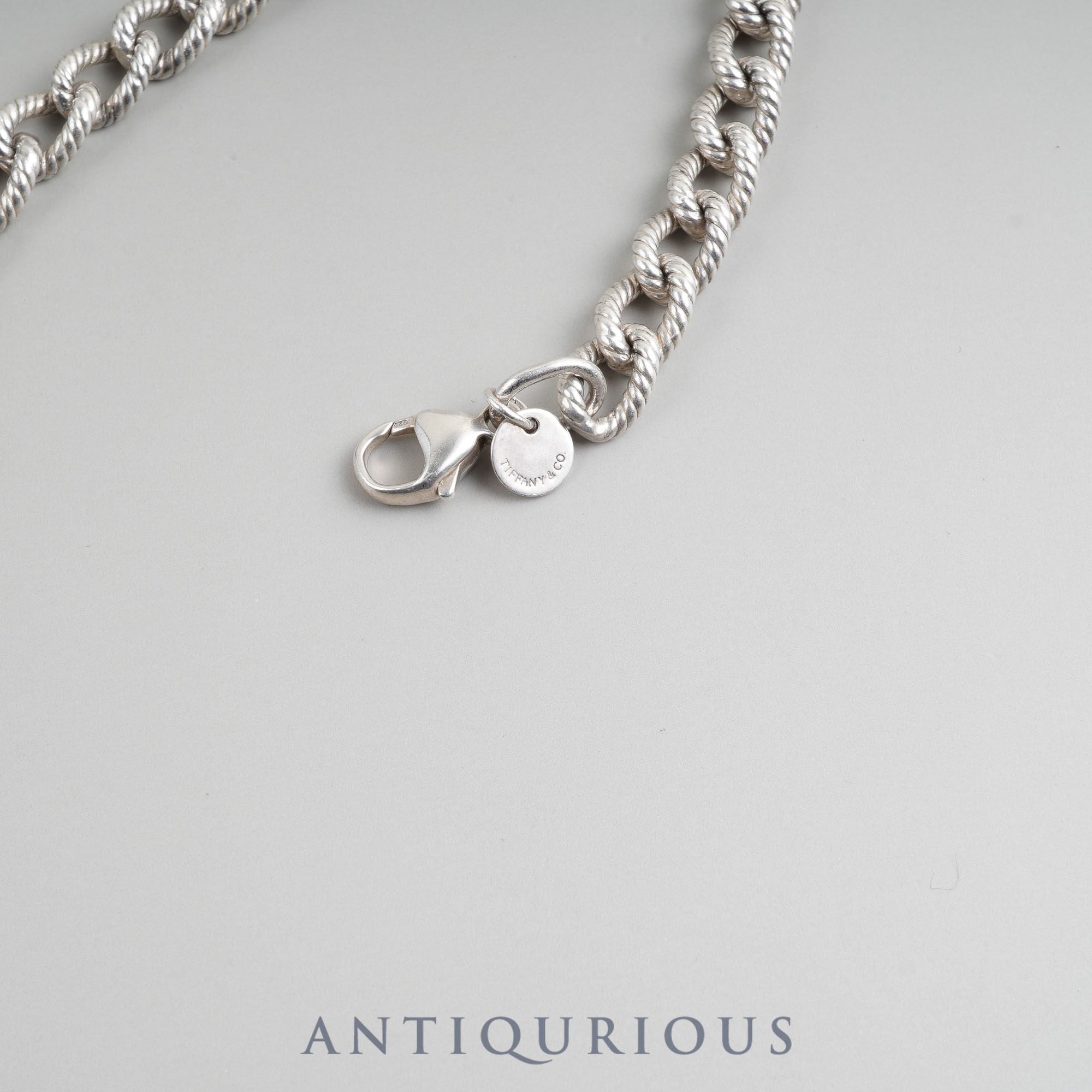 ティファニー ブレスレット ツイストロープチェーン SV925