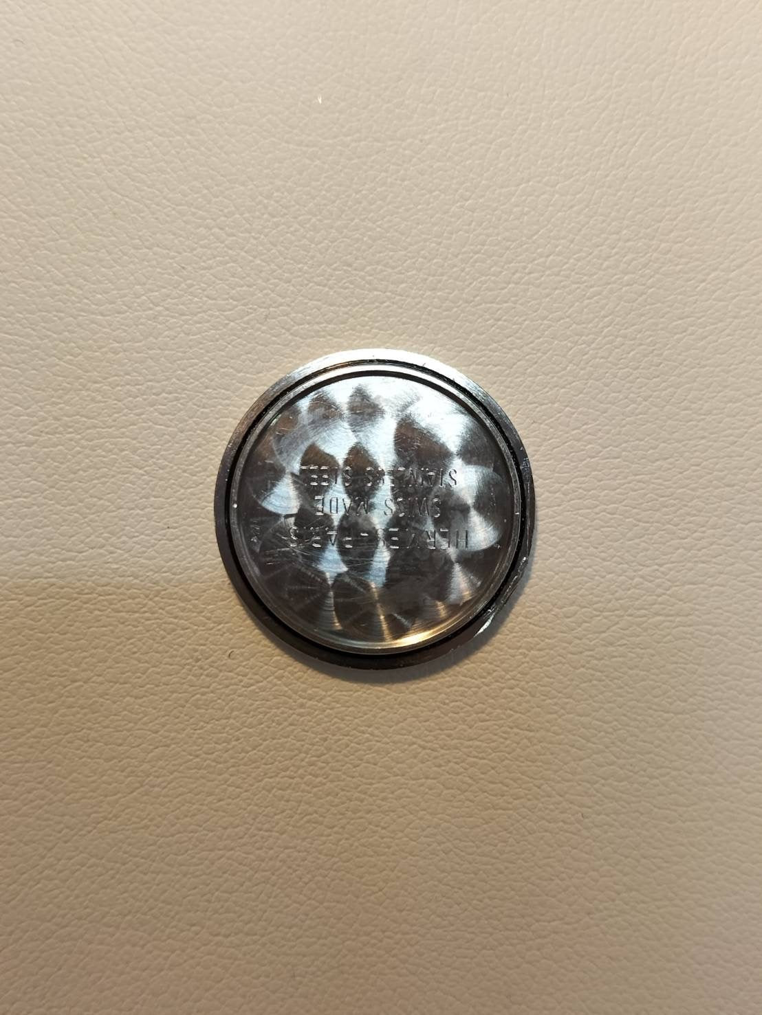 HERMES Clipper CL4.220 Quartz SS/GP SS/GP Ivory Dial Box, Booklet, Warranty (1999) Overhauled