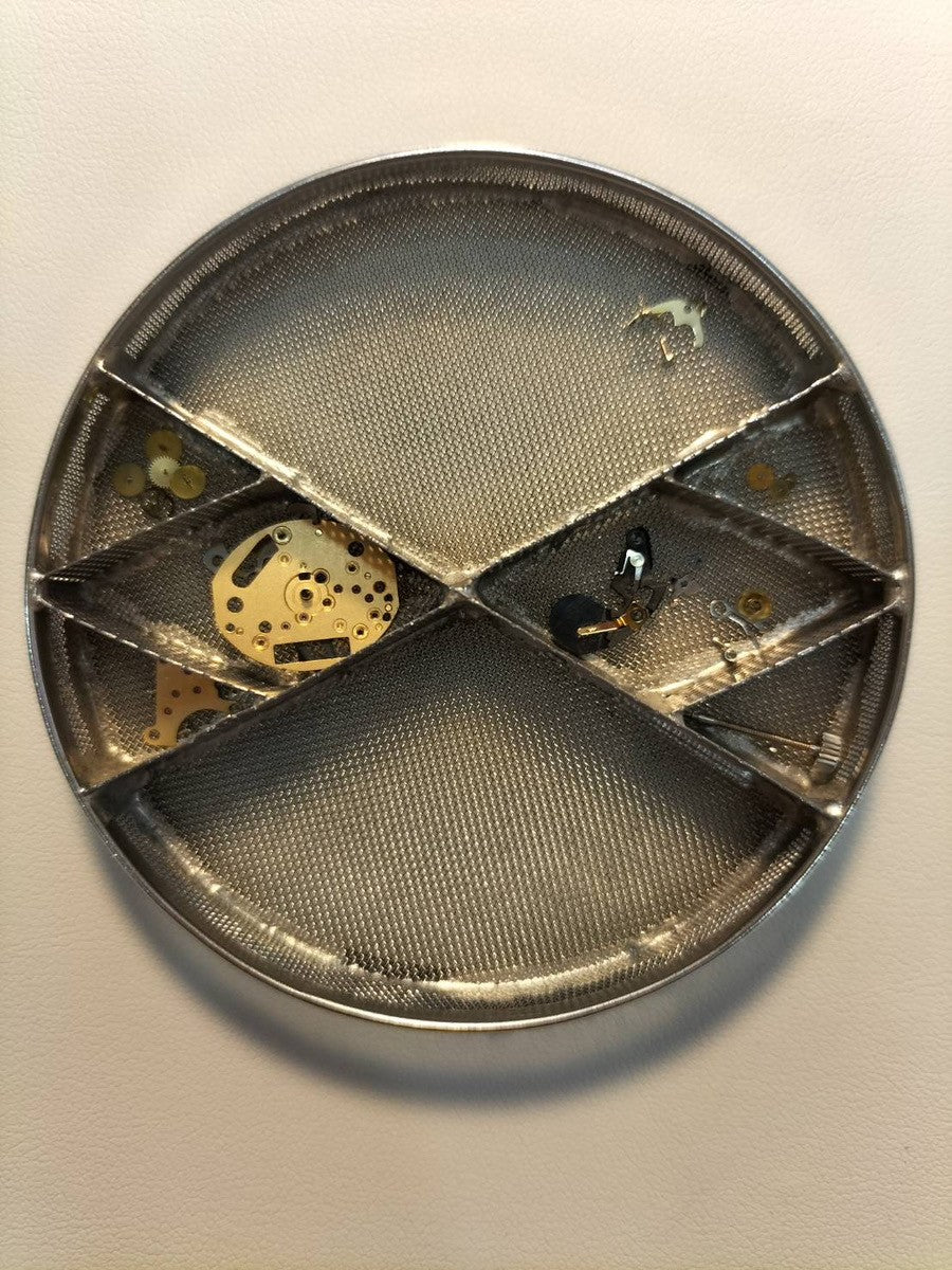 Hermes Rally RA1.810 Quartz Cal.980.163 SS SS Gray Dial Box Warranty (2009) Overhauled