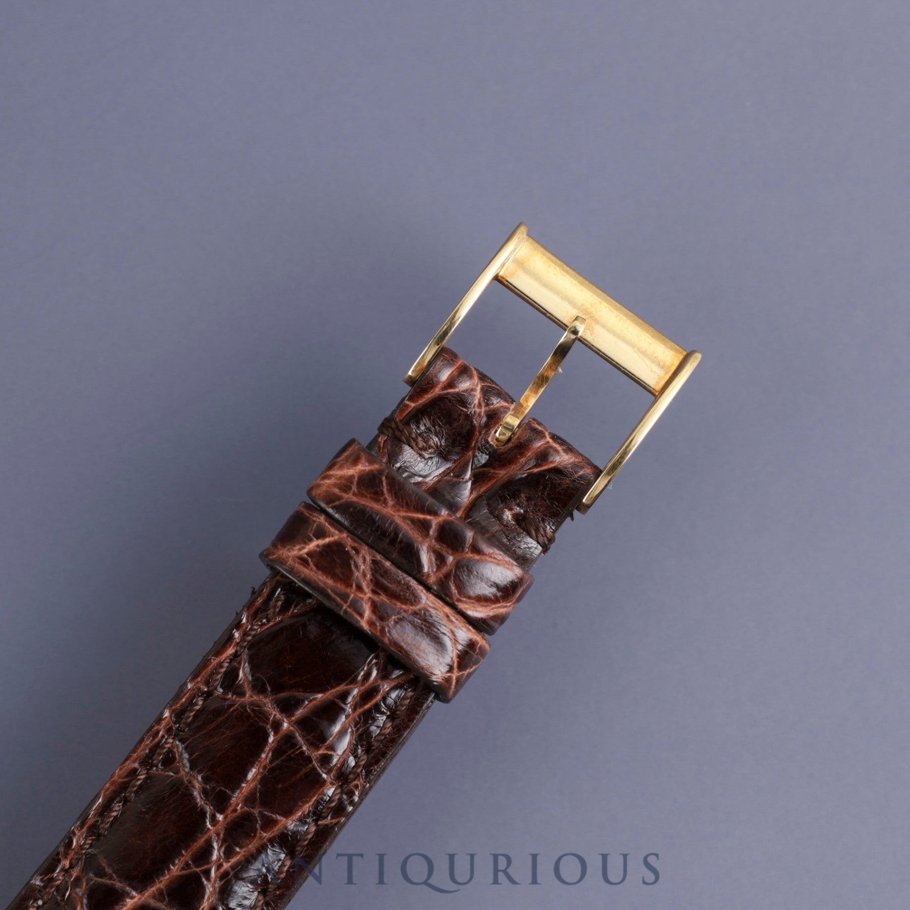Dunhill Centenary Octagon 100th Anniversary Model Hand-wound Cal.- 750 Leather Genuine Buckle (750) Silver Dial Box Warranty (unsigned) Limited to 250 pieces Overhauled