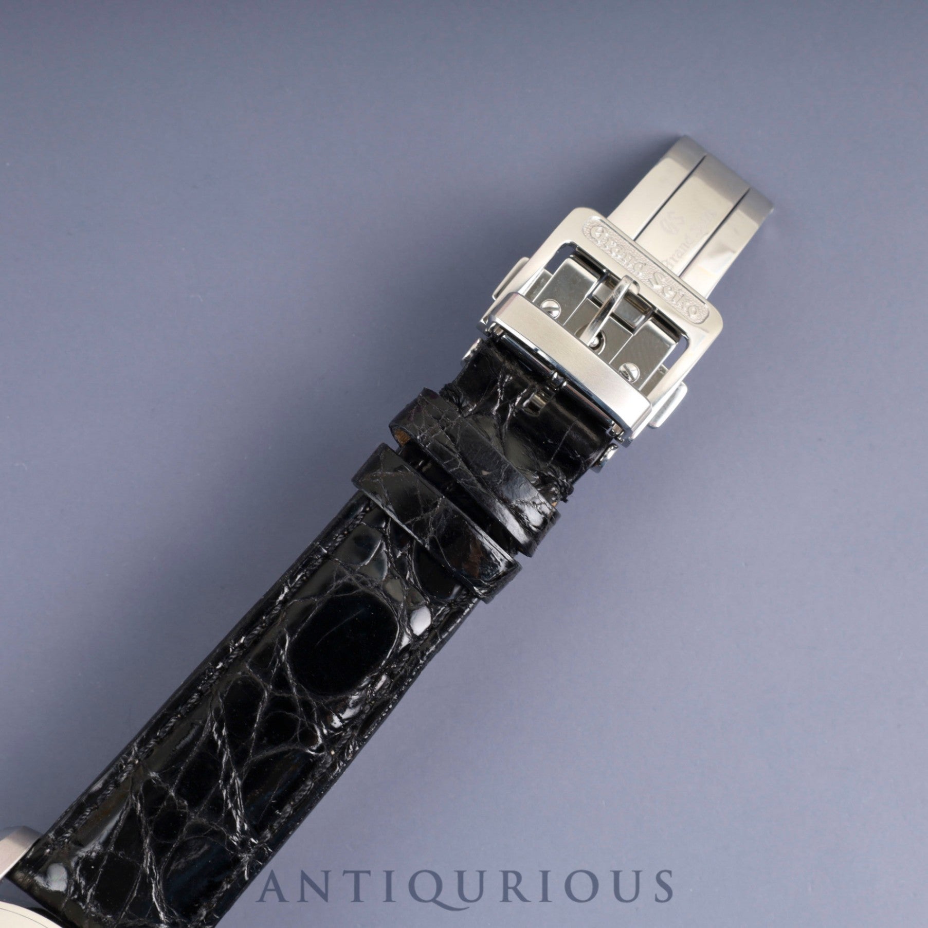 セイコー グランドセイコー SBGR287/9S65-00B0 自動巻き Cal.9S65 SS 革 純正バックル(SS) ホワイト文字盤 カード ケース 冊子 箱 保証書(2020年)オーバーホール済み